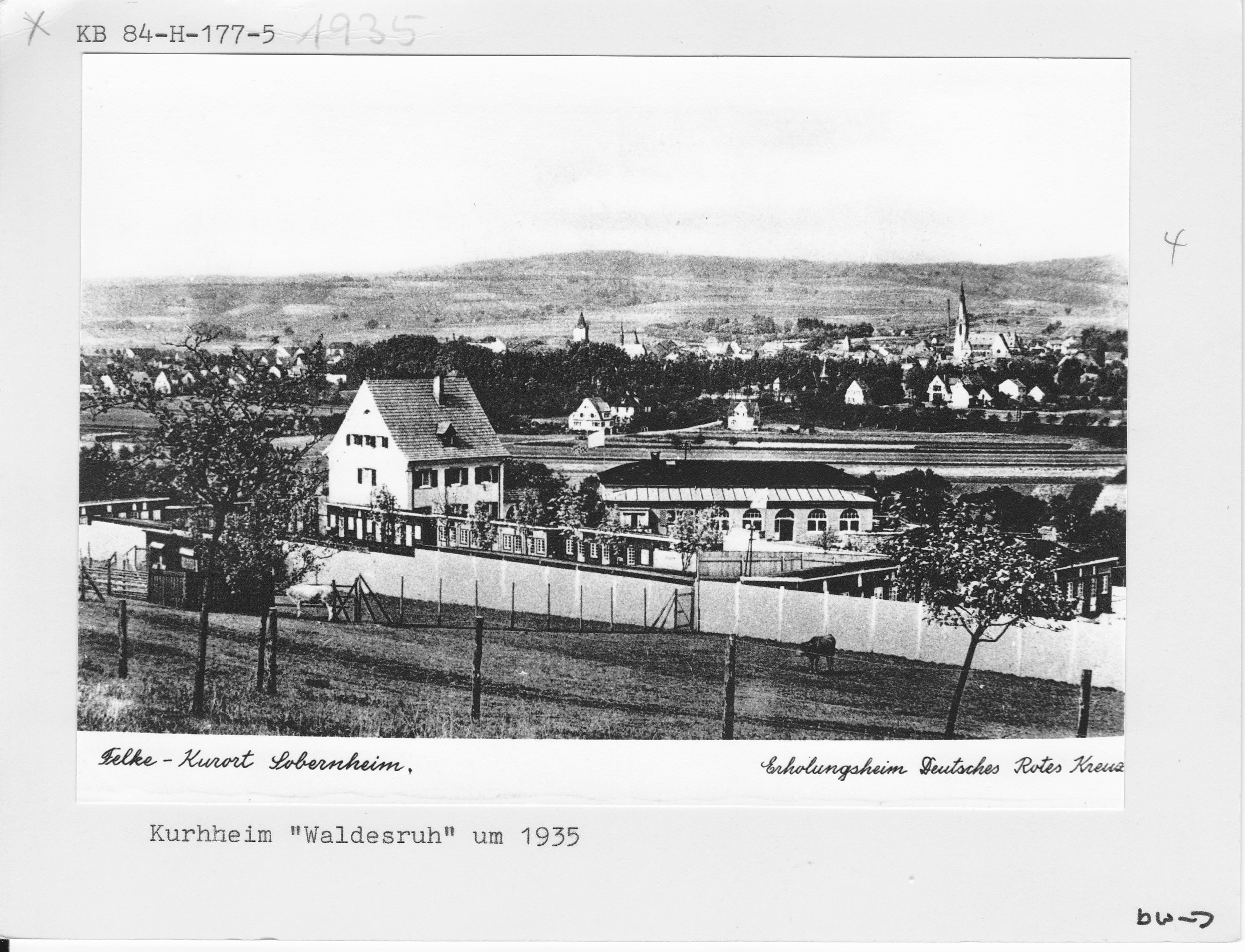 Bad Sobernheim, Max Willner Heim, Kurheim Waldesruh (Heimatmuseum im Priorhof Bad Sobernheim CC BY-NC-SA)
