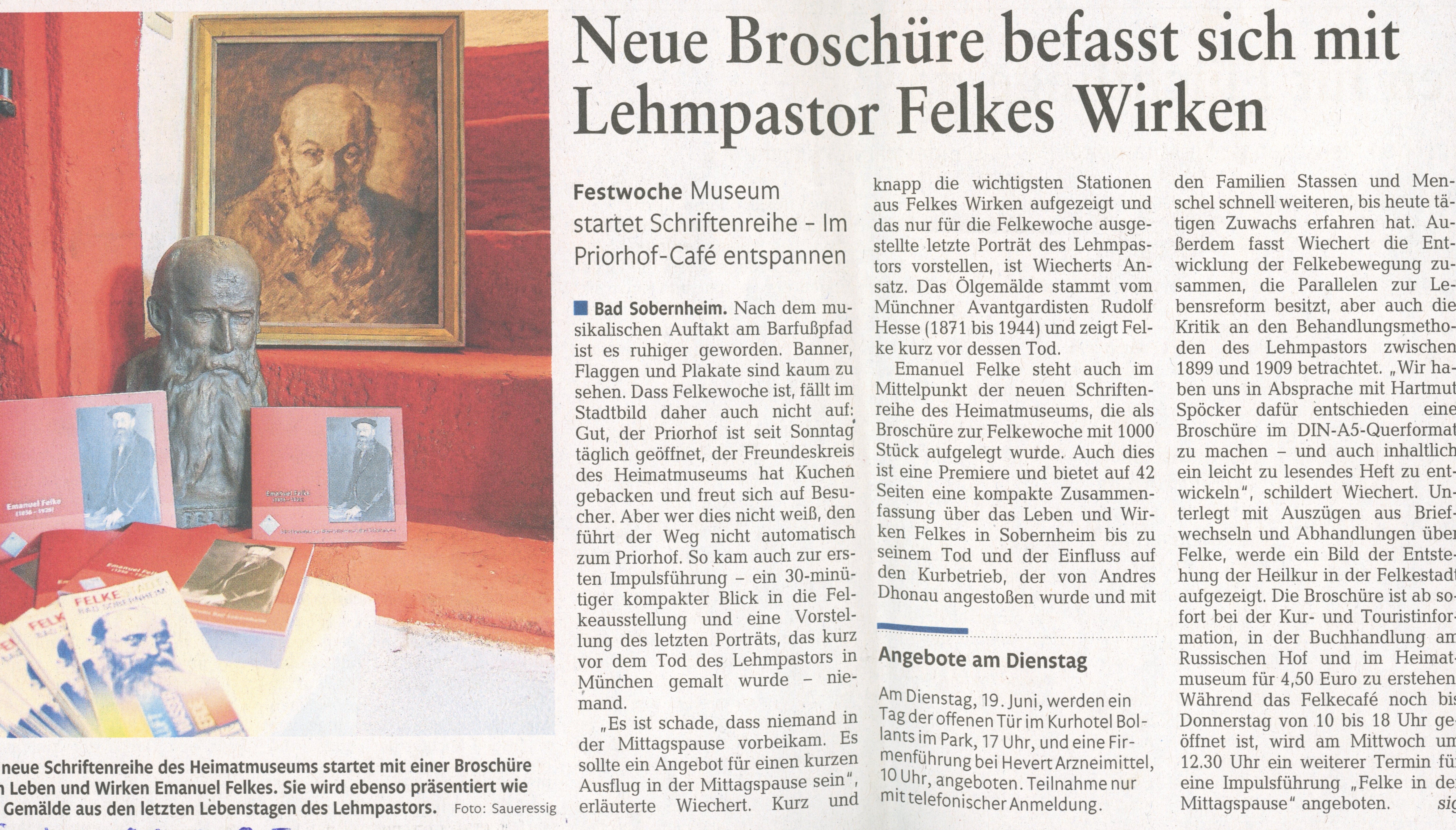 Neue Broschüre befasst sich mit dem Lehmpastor Felkes Wirken (Heimatmuseum Bad Sobernheim CC BY-NC-SA)