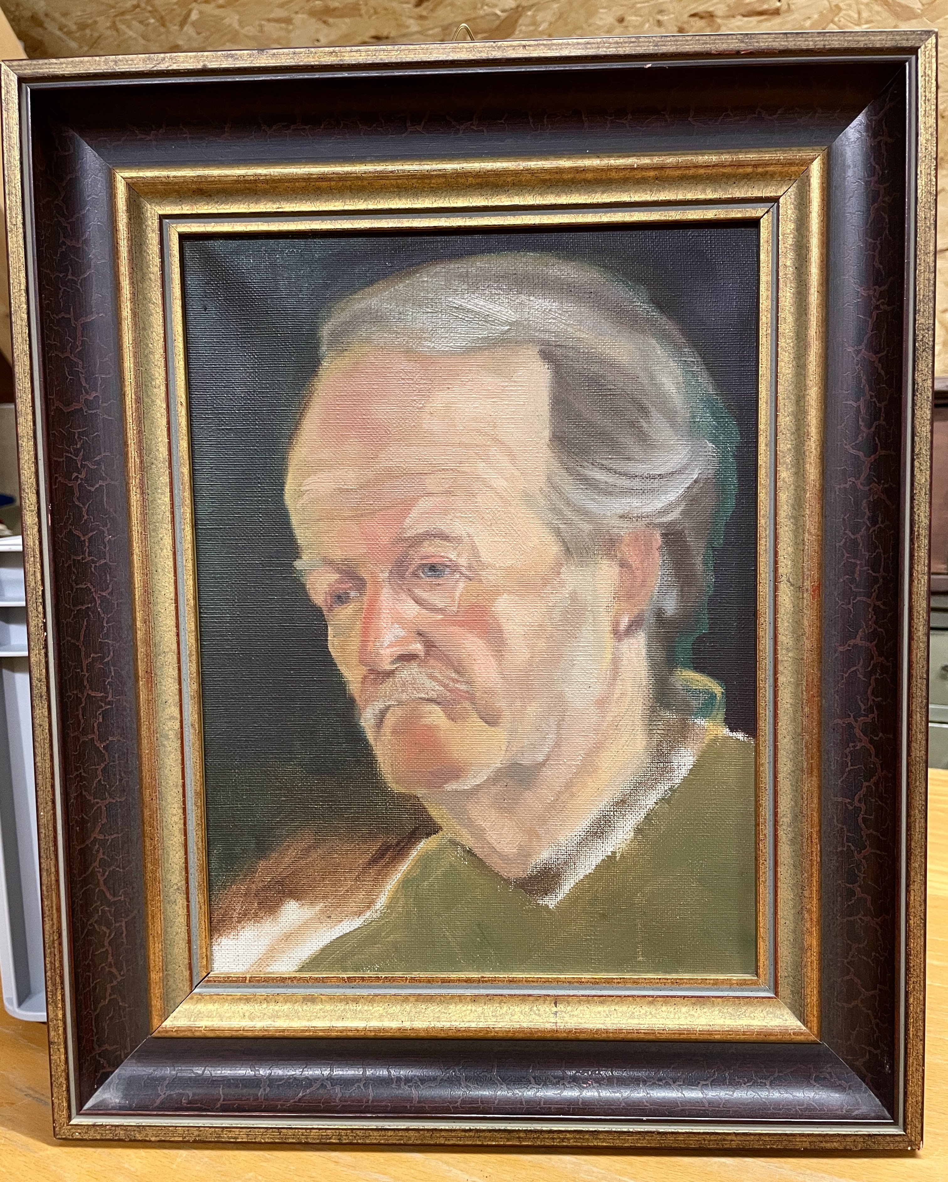 Porträt Maler Christian Elser (Museum Im Alten Rathaus Grünstadt CC BY-NC-SA)