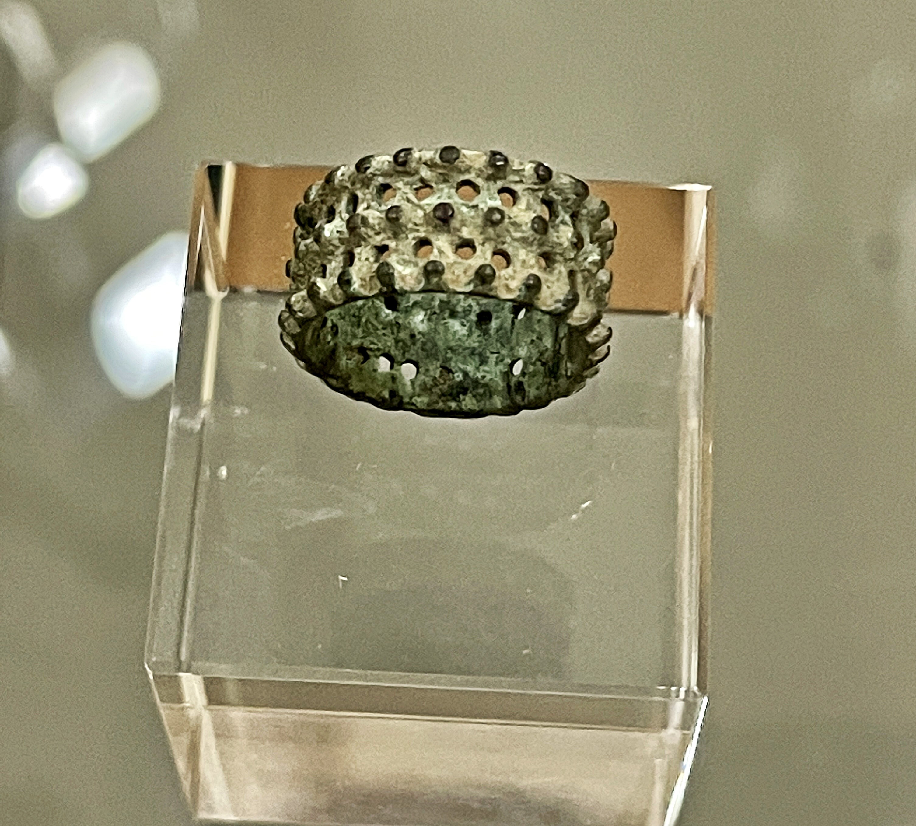 Ring, Beschläge und Glasreste aus Albsheim (Museum Im Alten Rathaus Grünstadt CC BY-NC-SA)