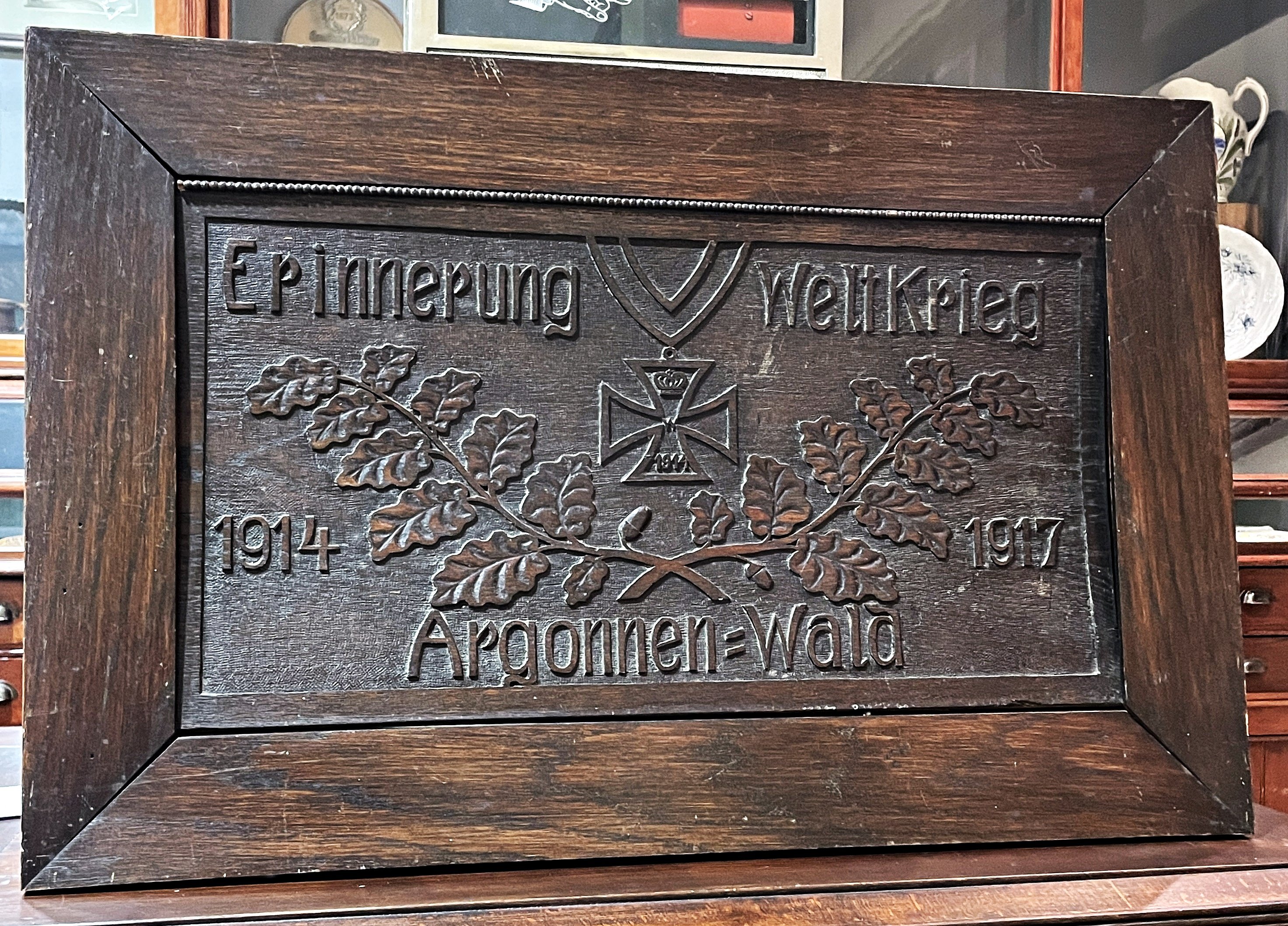 Erinnerungsbild Argonnen-Wald 1917 (Museum Im Alten Rathaus Grünstadt CC BY-NC-SA)