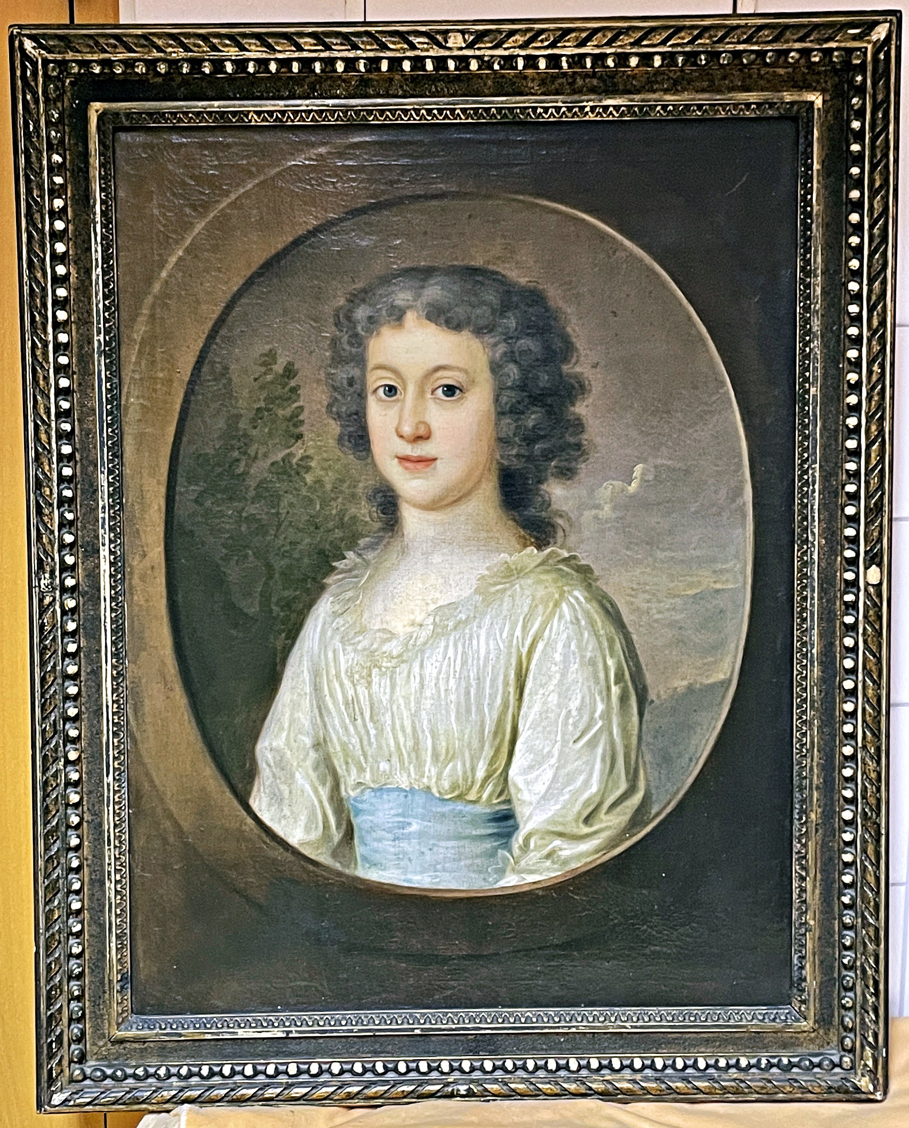 Schlesinger Damenporträt Nassau-Weilburg (Museum Im Alten Rathaus Grünstadt CC BY-NC-SA)