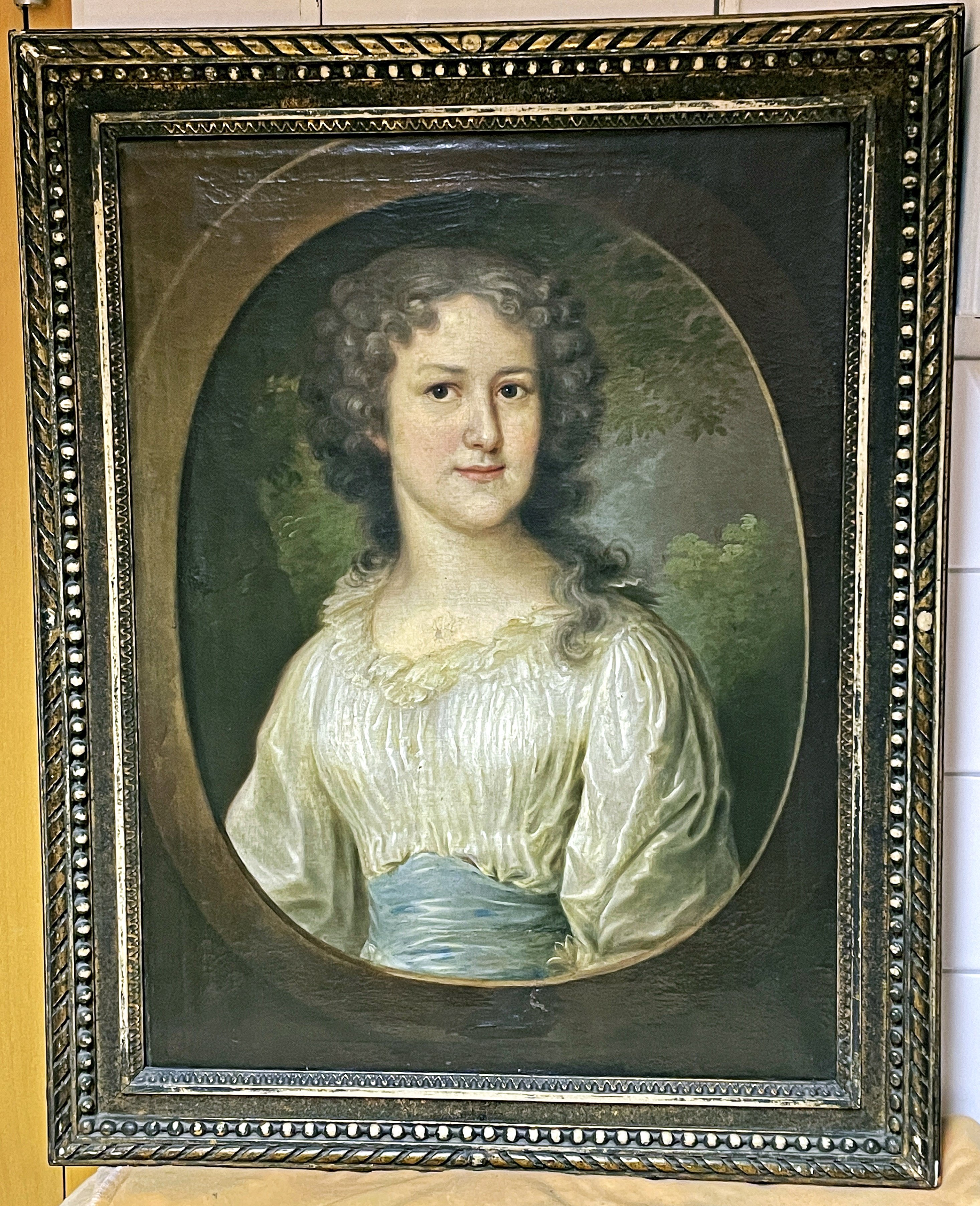 Schlesinger Damenporträt Henriette von Nassau-Weilburg (Museum Im Alten Rathaus Grünstadt CC BY-NC-SA)