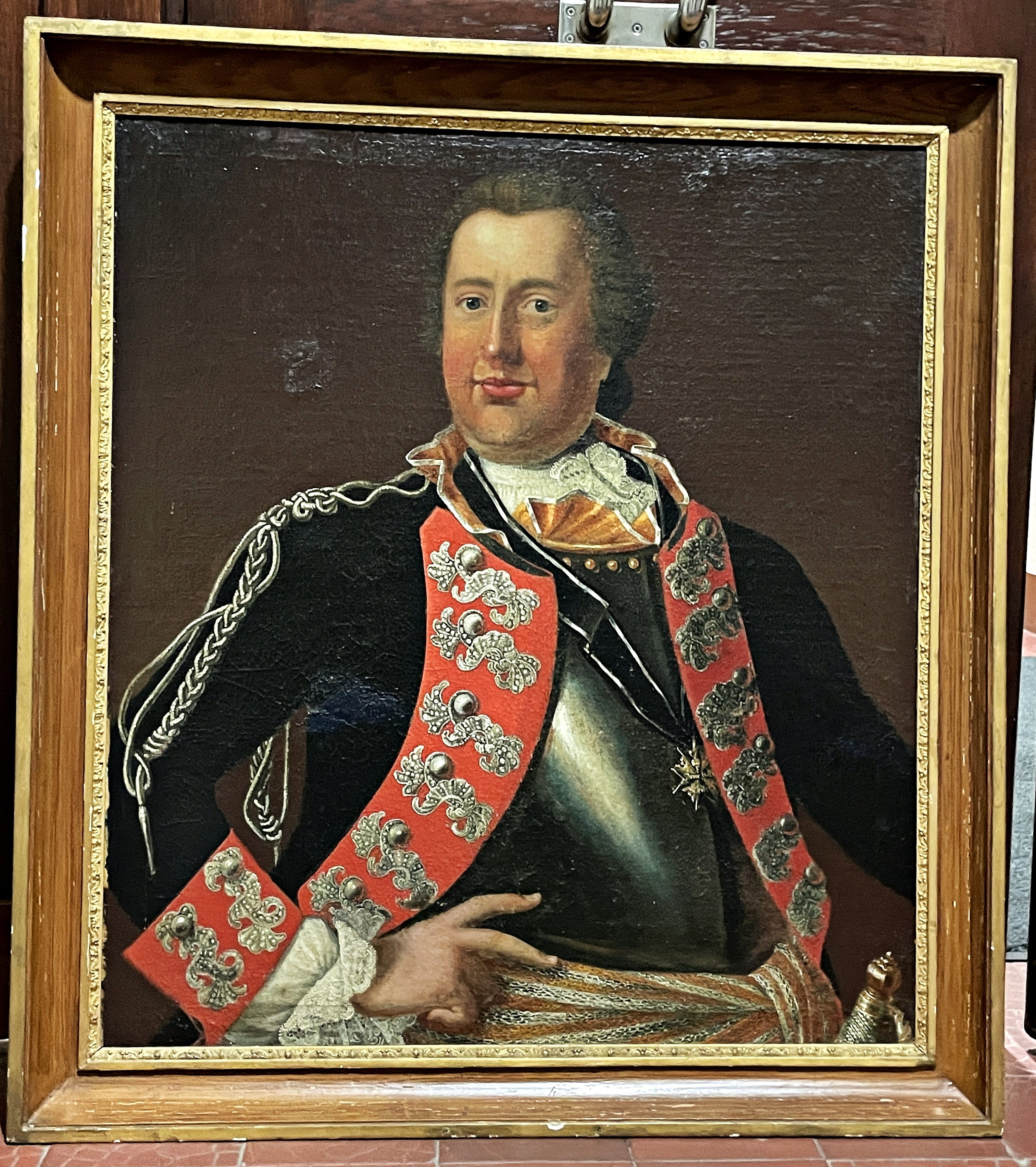Porträt Graf Carl I. von Leiningen (Museum Im Alten Rathaus Grünstadt CC BY-NC-SA)