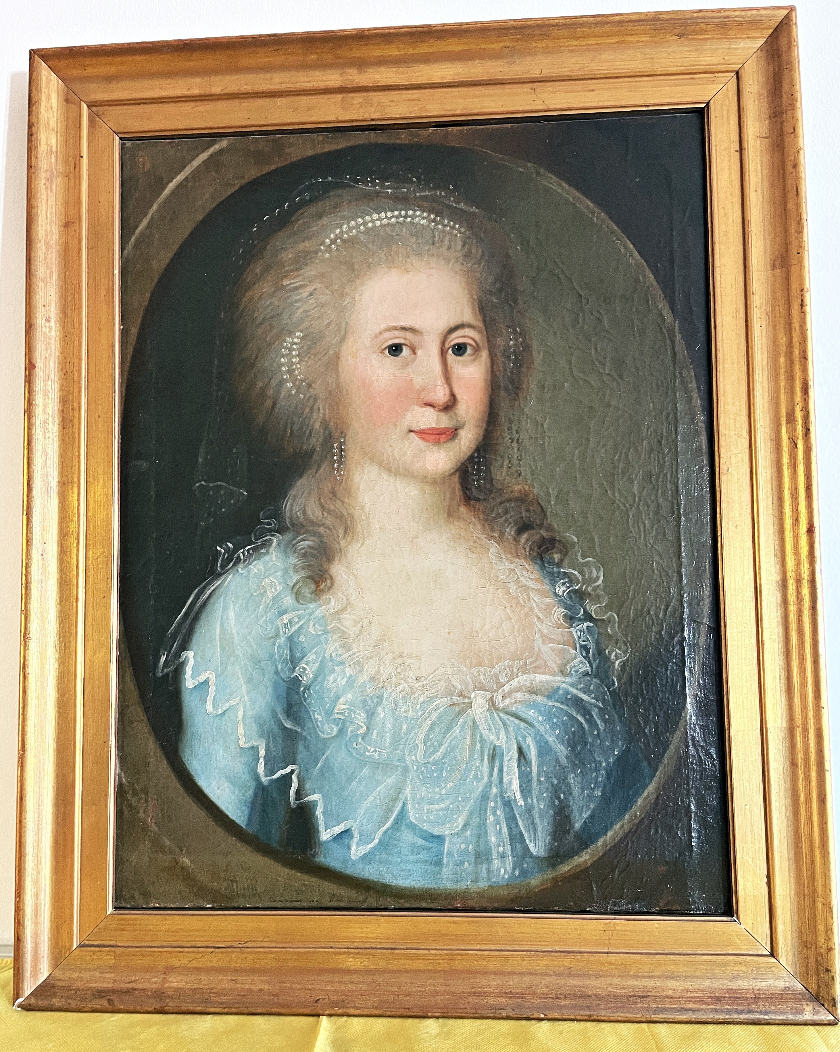 Schlesinger-Damenporträt (Museum Im Alten Rathaus Grünstadt CC BY-NC-SA)