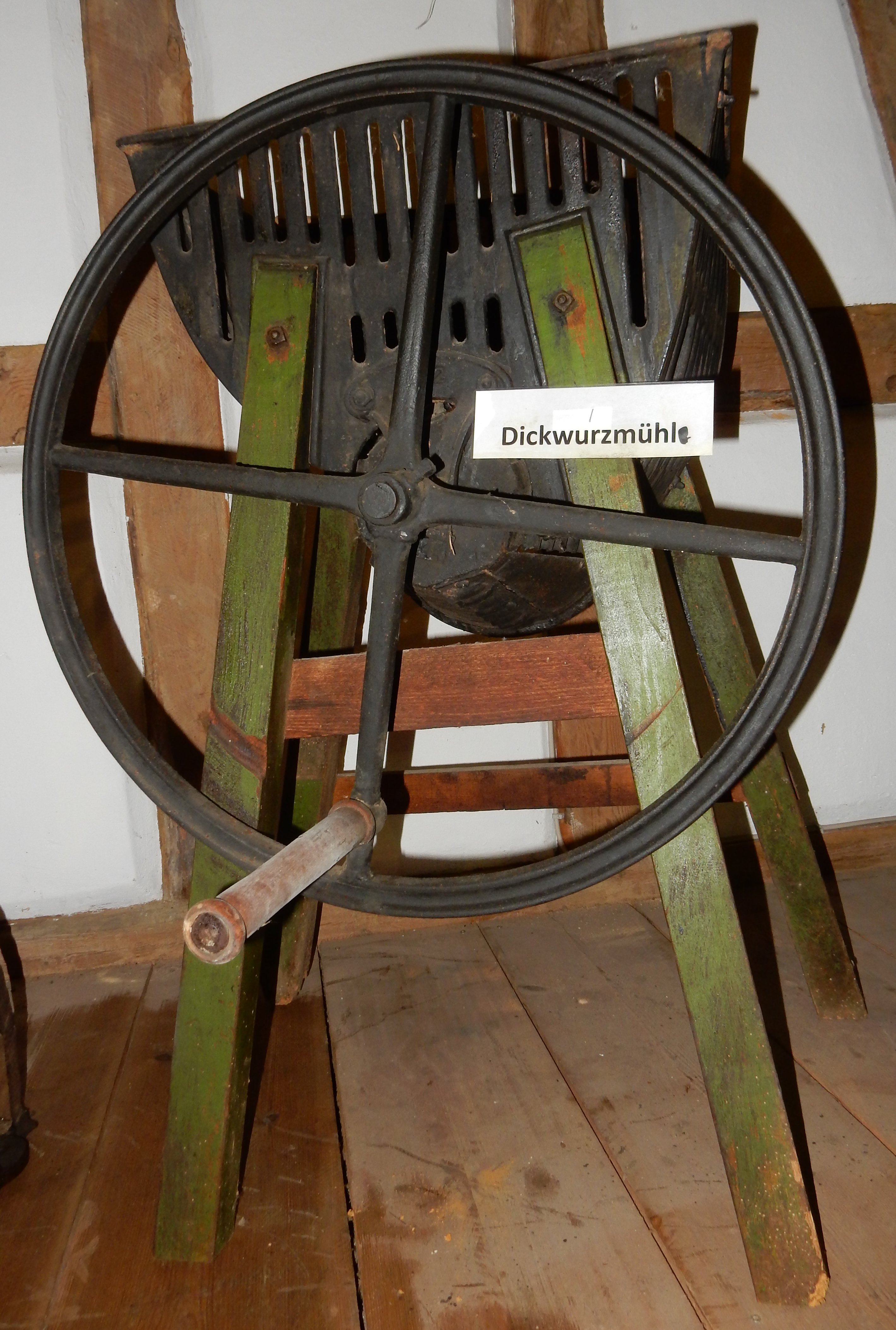 Dickwurzmühle (Einrichmuseum CC BY-NC-SA)