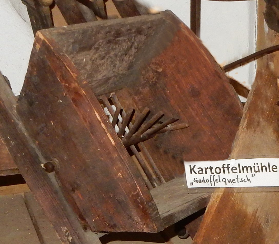 Kartoffelmühle (Einrichmuseum CC BY-NC-SA)