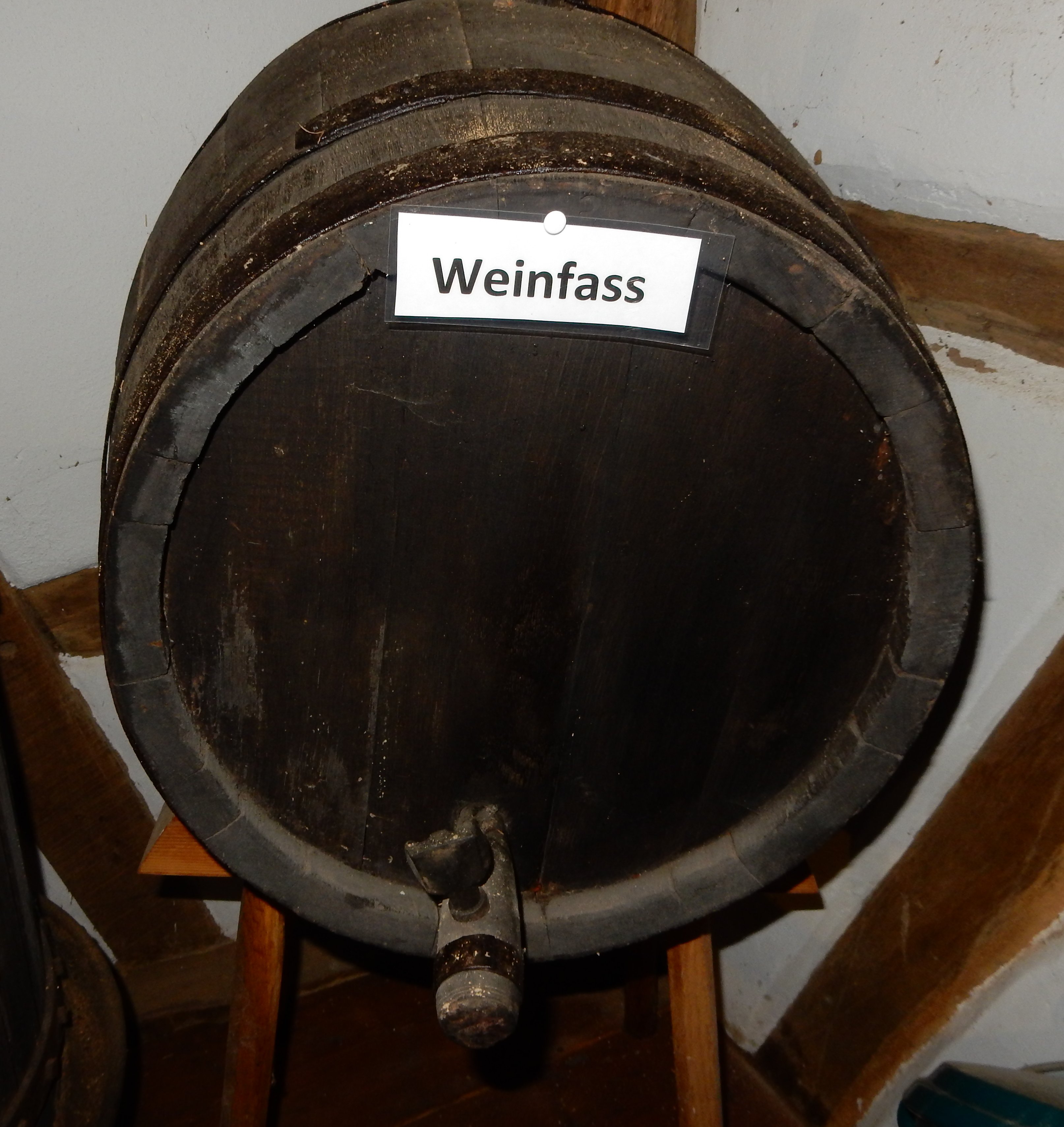 Weinfass ca. 40 Liter (Einrichmuseum CC BY-NC-SA)