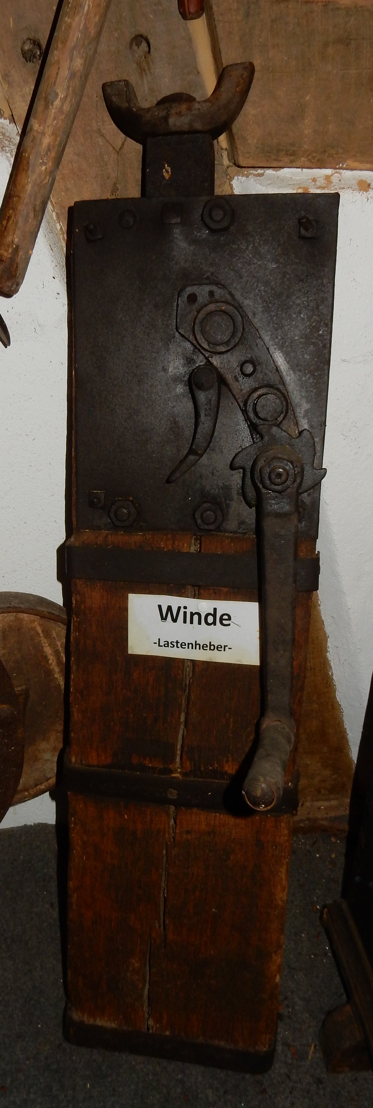 Hebewinde (Einrichmuseum CC BY-NC-SA)