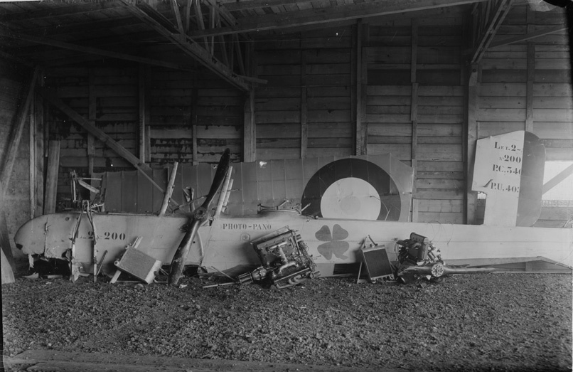 Flugzeugteile (Historisches Museum der Pfalz, Speyer CC BY)