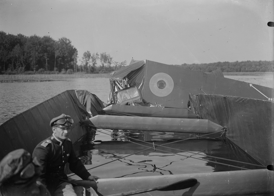 Flugzeugwrack (Historisches Museum der Pfalz, Speyer CC BY)