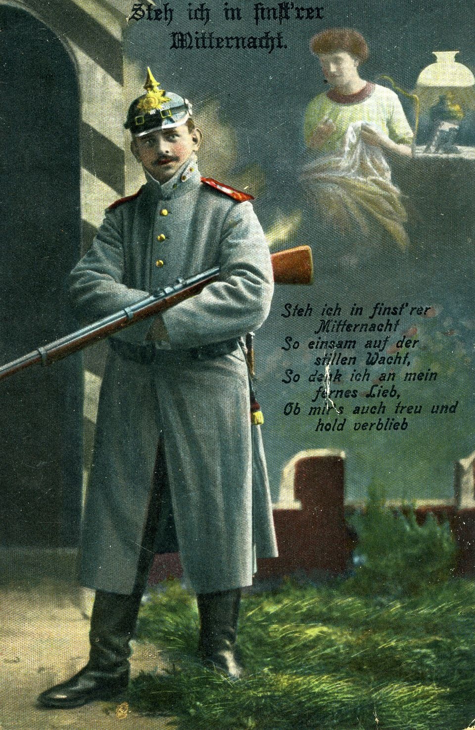 Bildpostkarte Finst&rsquo;re Mitternacht (Historisches Museum der Pfalz, Speyer CC BY)