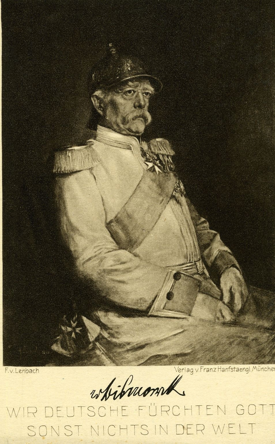 Postkarte &quot;Otto von Bismarck&quot; (Historisches Museum der Pfalz, Speyer CC BY)