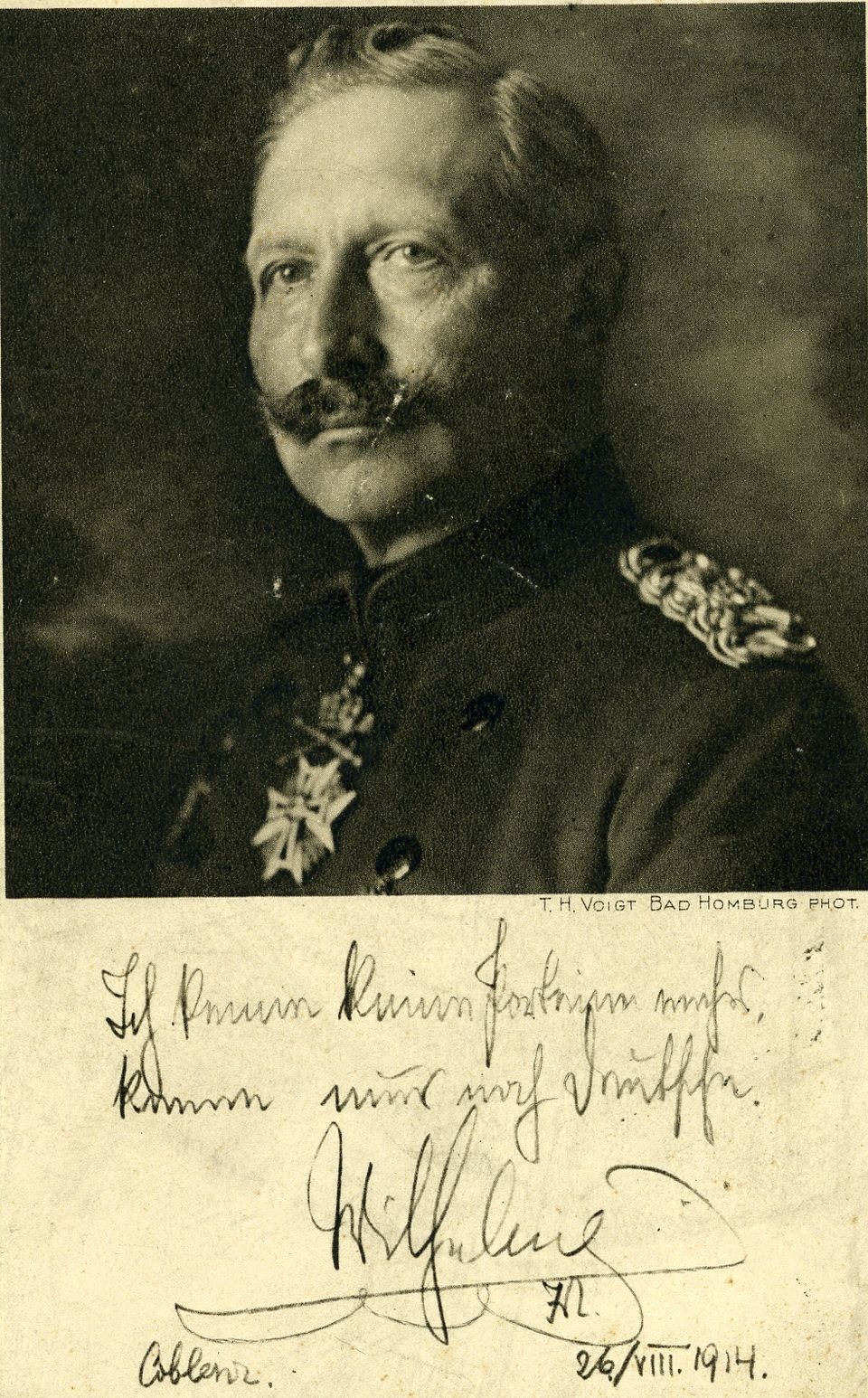 Postkarte &quot;Wilhelm II.&quot; (Historisches Museum der Pfalz, Speyer CC BY)