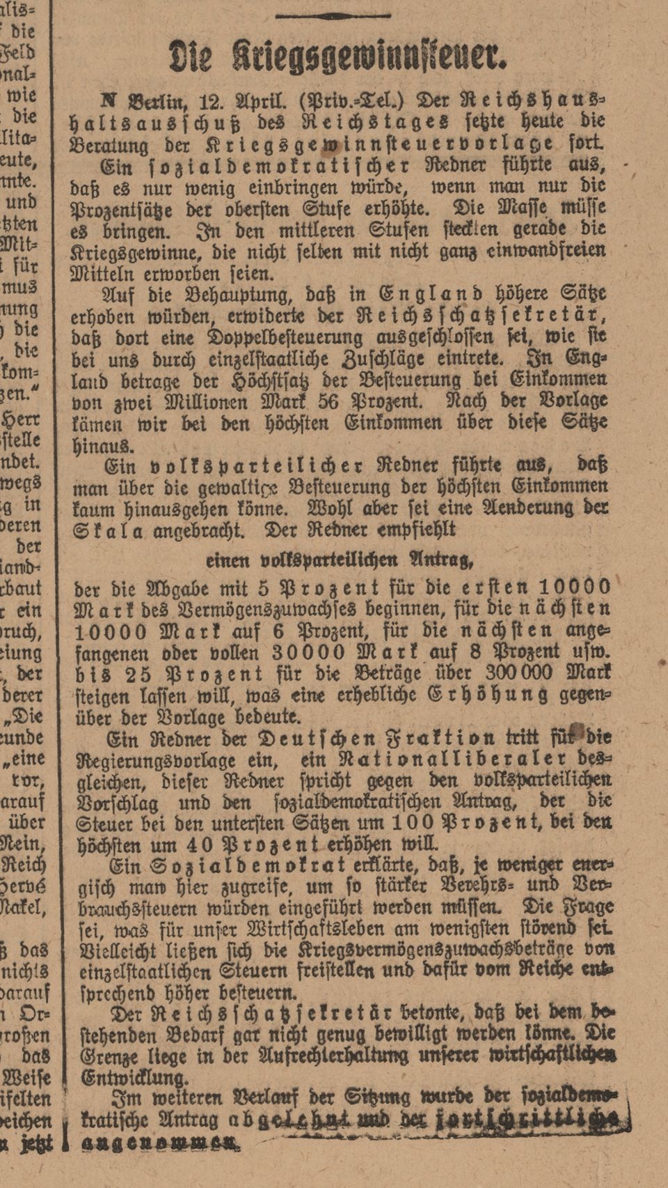 Zeitungsausriss (Historisches Museum der Pfalz, Speyer CC BY)
