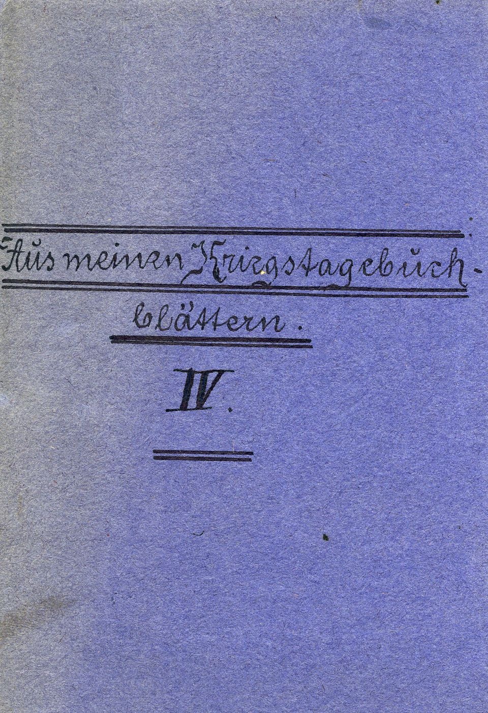 Tagebuch (Historisches Museum der Pfalz, Speyer CC BY)