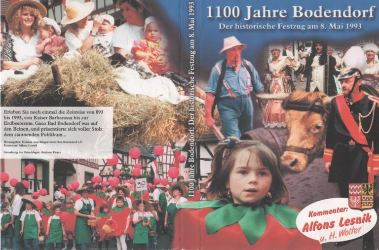 Film zum historischen Festzug der 1100 Jahrfeier Bodendorf (Heimatmuseum und -Archiv Bad Bodendorf CC BY-NC-SA)