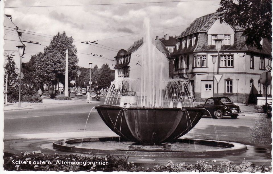Kaiserslautern. Altenwoogbrunnen (Theodor-Zink-Museum Kaiserslautern CC BY-NC-SA)