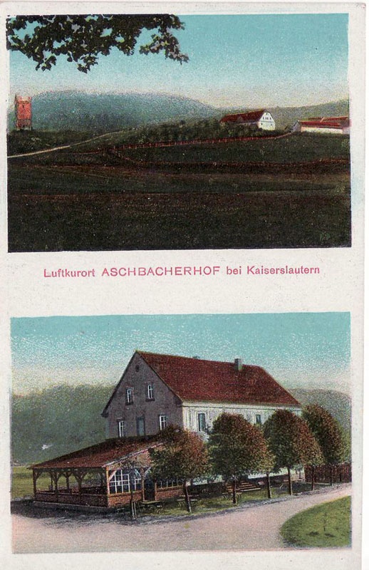 Luftkurort Aschbacherhof bei Kaiserslautern (Theodor-Zink-Museum Kaiserslautern CC BY-NC-SA)