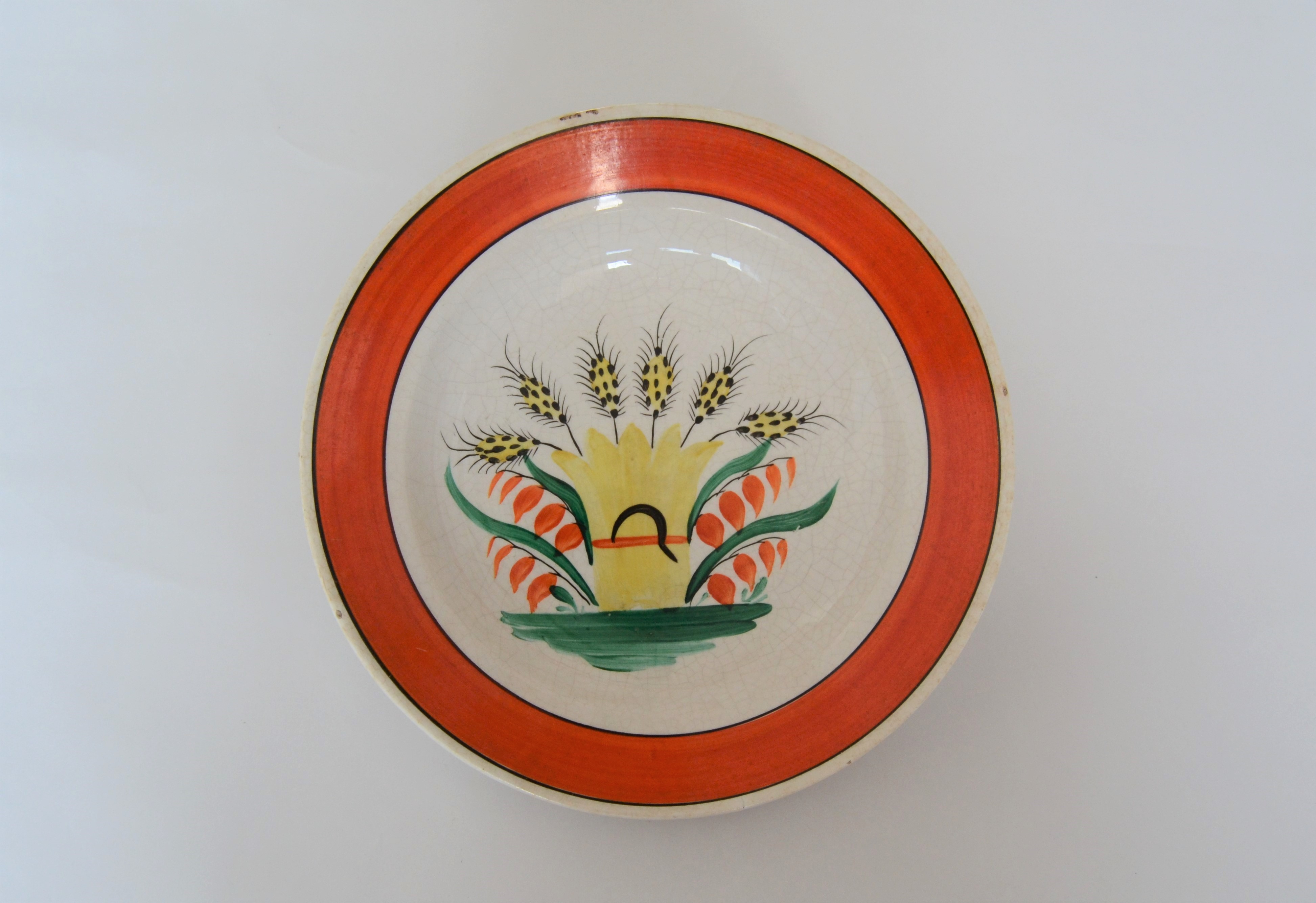 Keménycserép tányér (Kallós Zoltán Néprajzi Gyűjtemény CC BY-NC-SA)