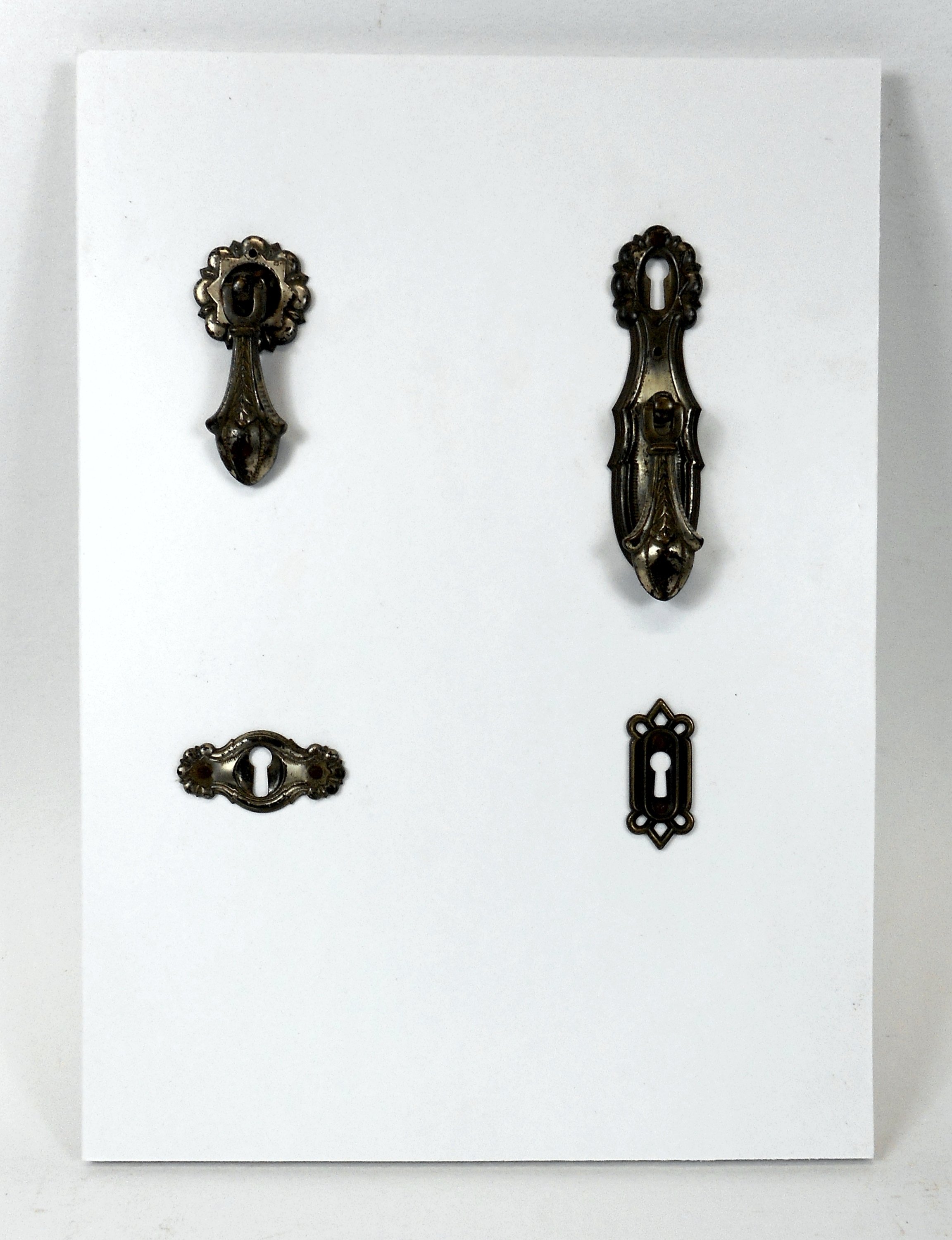 Klöppelgriff mit integrierter Schlüssellochblende (Stadtmuseum / Kleine Galerie Döbeln CC BY-NC-SA)