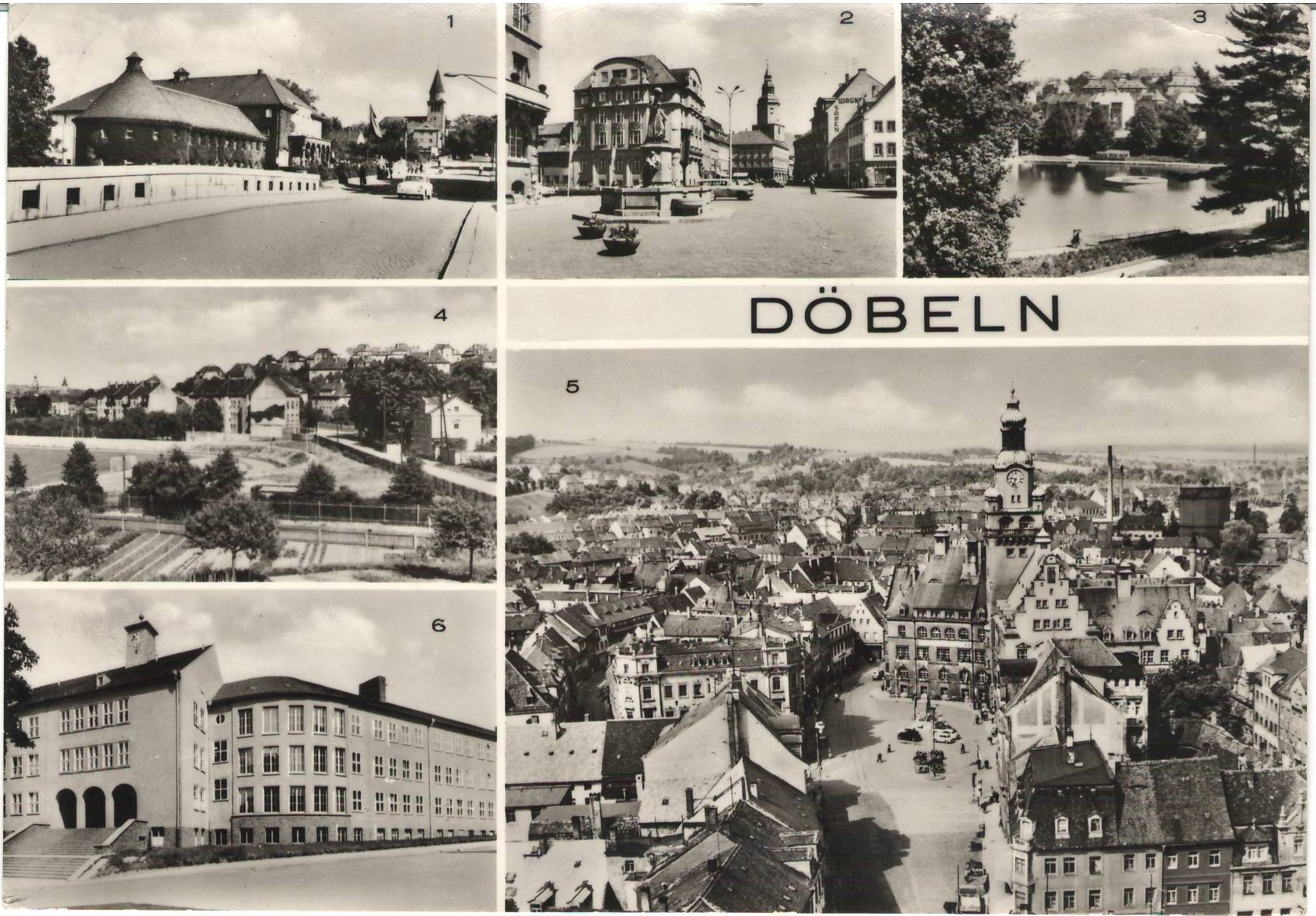 Ansichtskarte s/w Stadtmuseum / Kleine Galerie Döbeln museum