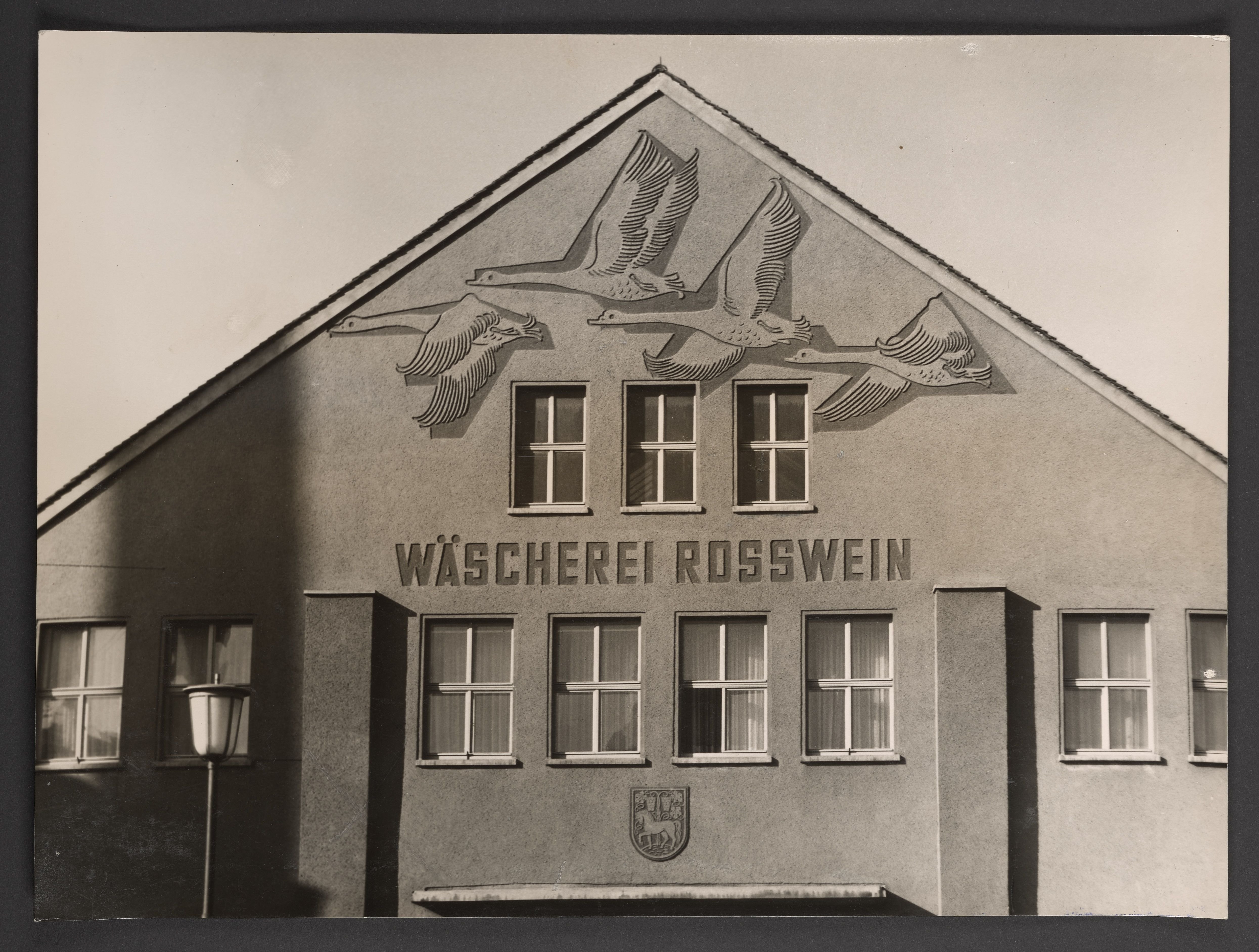 Fotografie "Wäscherei Rosswein" (Stadtmuseum / Kleine Galerie Döbeln CC BY-NC-SA)