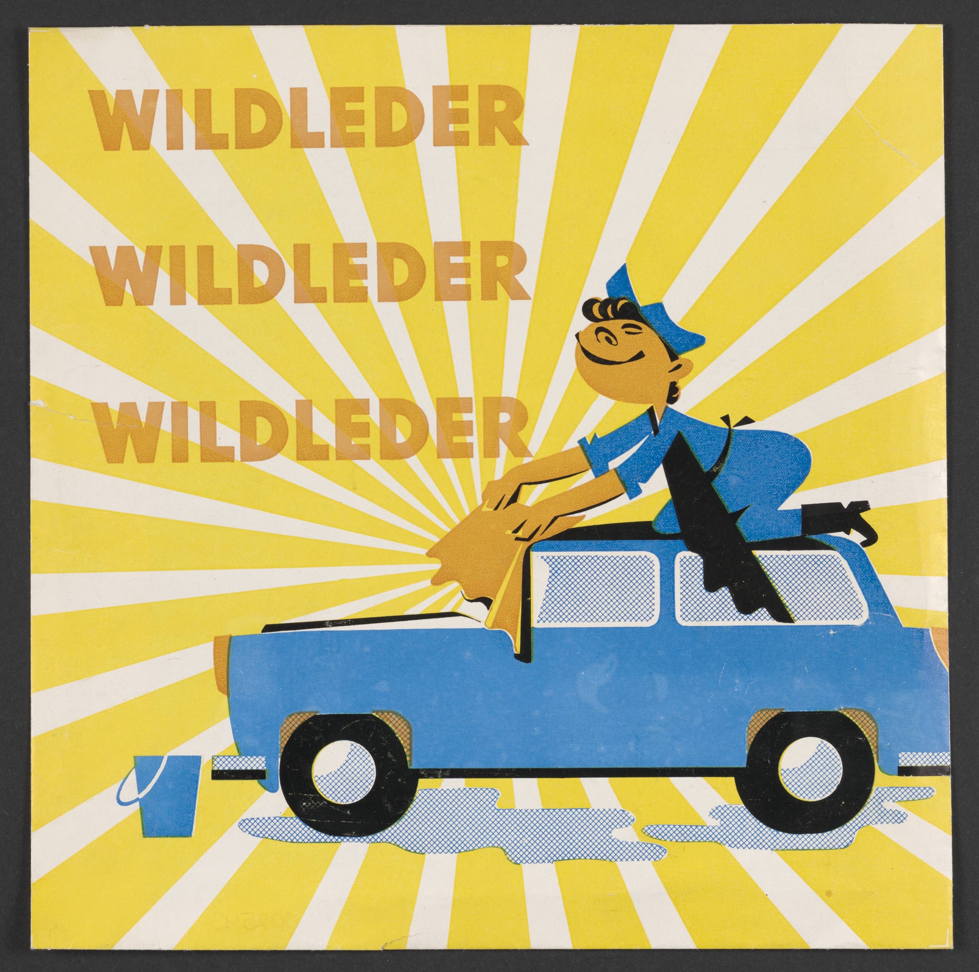Plakat für Wildlederlappen (Stadtmuseum / Kleine Galerie Döbeln CC BY-NC-SA)