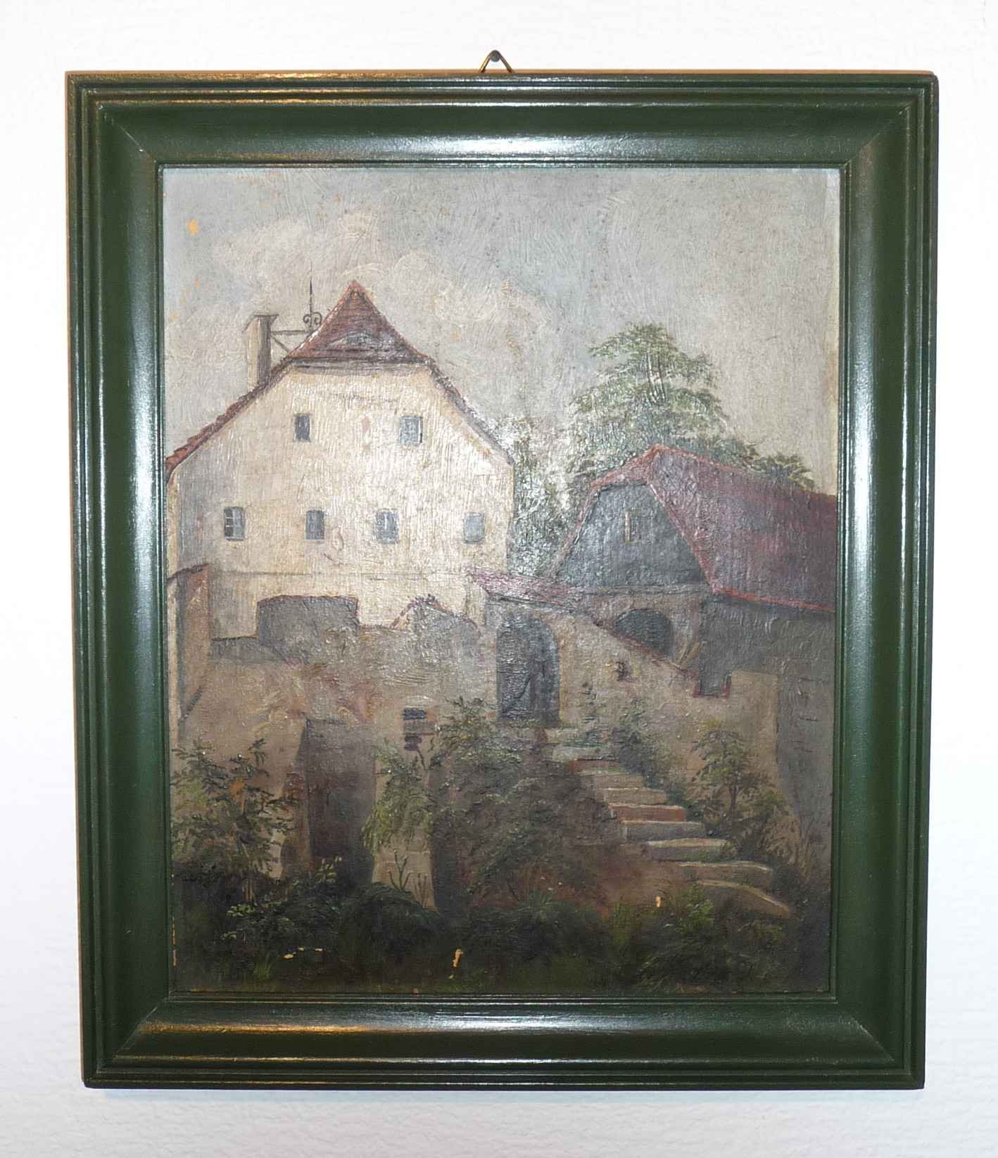 Gemälde - Karrasburg 1892 (Karrasburg Museum Coswig CC BY-NC-SA)