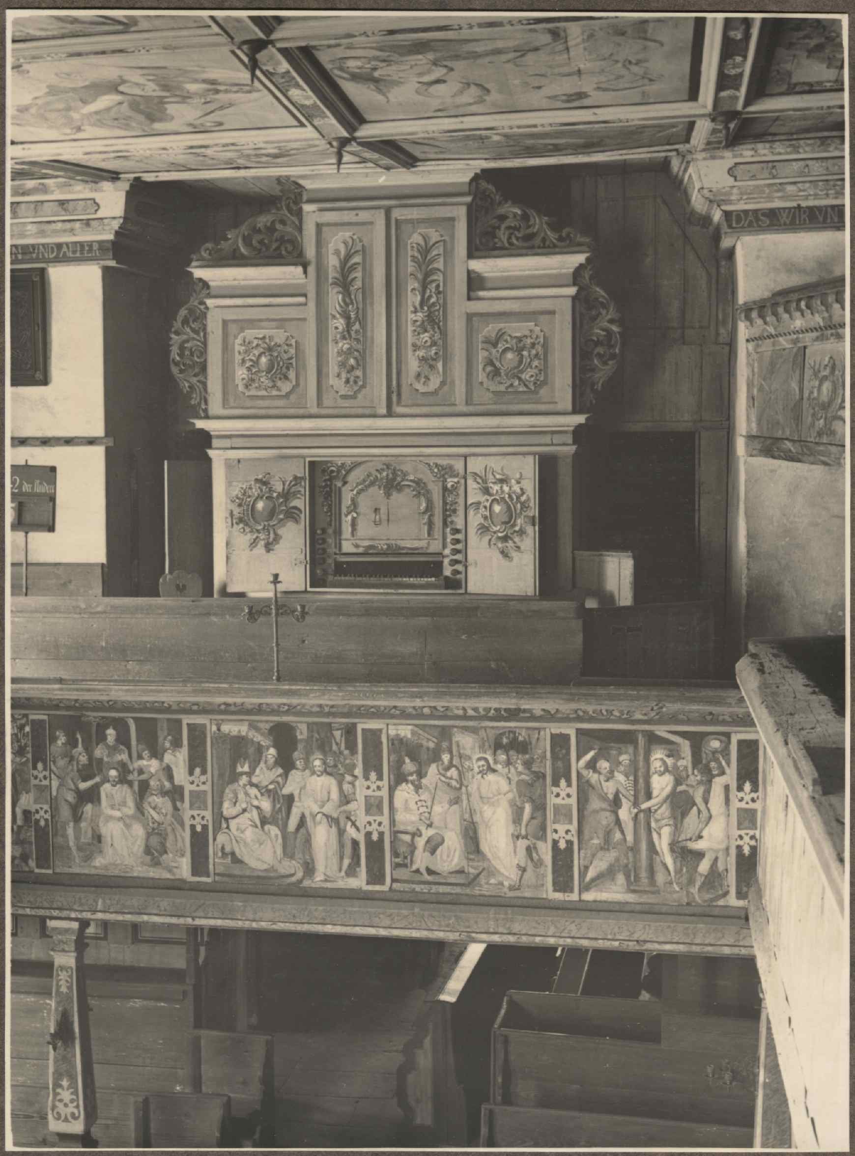Die Orgel der Alten Kirche (Karrasburg Museum Coswig CC BY-NC-SA)