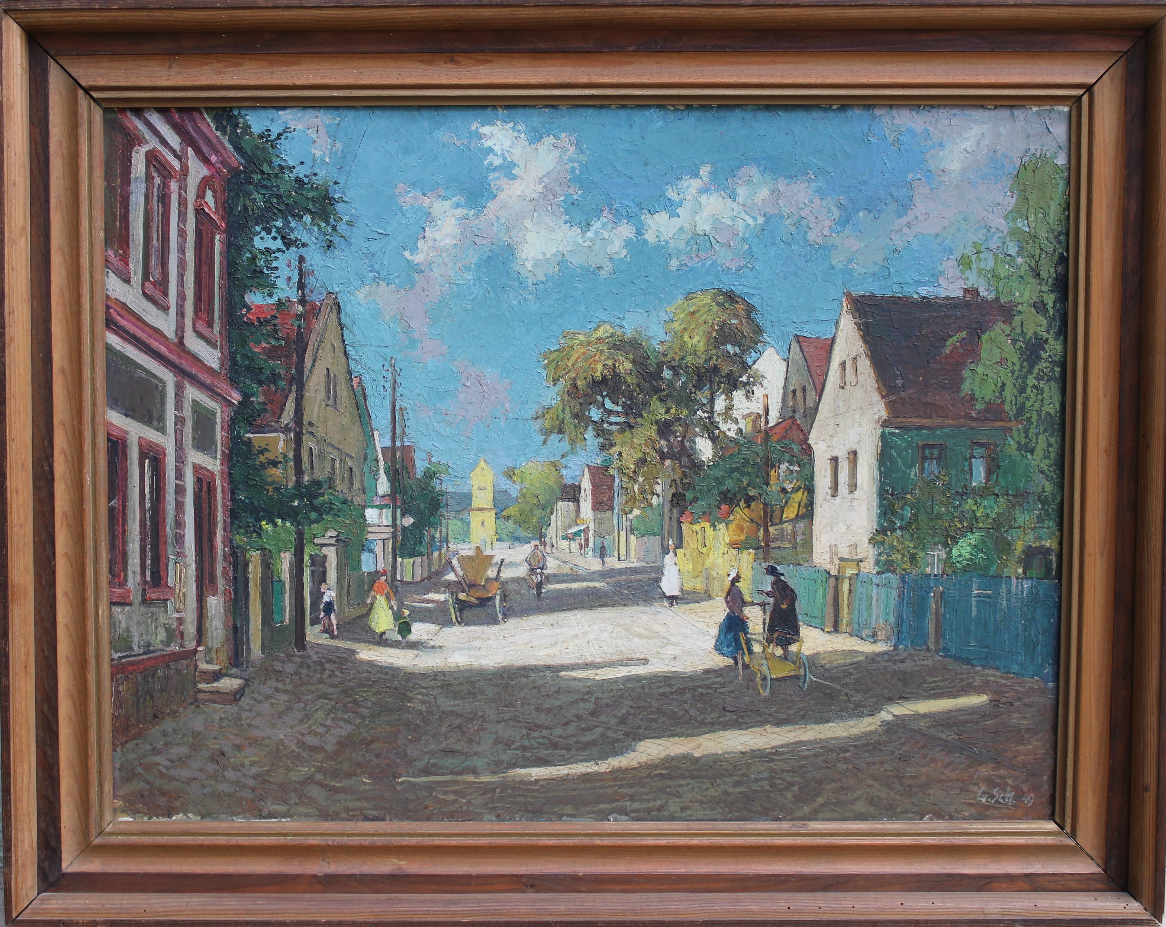 Gemälde - Alt-Coswig (Karrasburg Museum Coswig CC BY-NC-SA)
