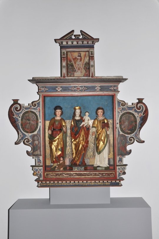 Altar aus der Kirche in Raschau (Kunstsammlungen Zwickau Max-Pechstein-Museum CC BY-NC-SA)