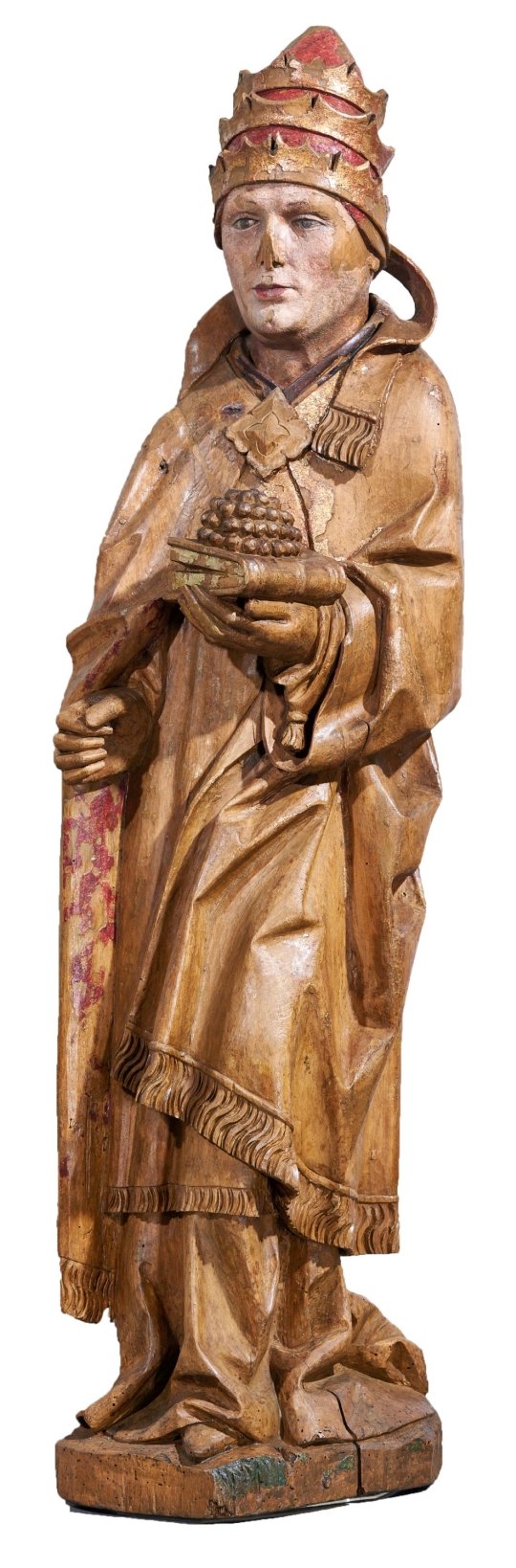 Heiliger Urban aus der Kirche in Reinsdorf (Kunstsammlungen Zwickau Max-Pechstein-Museum CC BY-NC-SA)