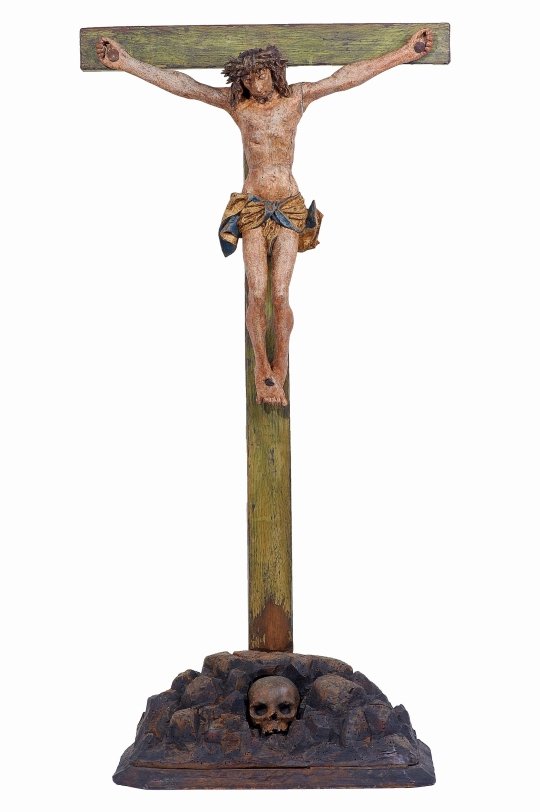 Kruzifix aus der Zwickauer Ratsstube (Kunstsammlungen Zwickau Max-Pechstein-Museum CC BY-NC-SA)