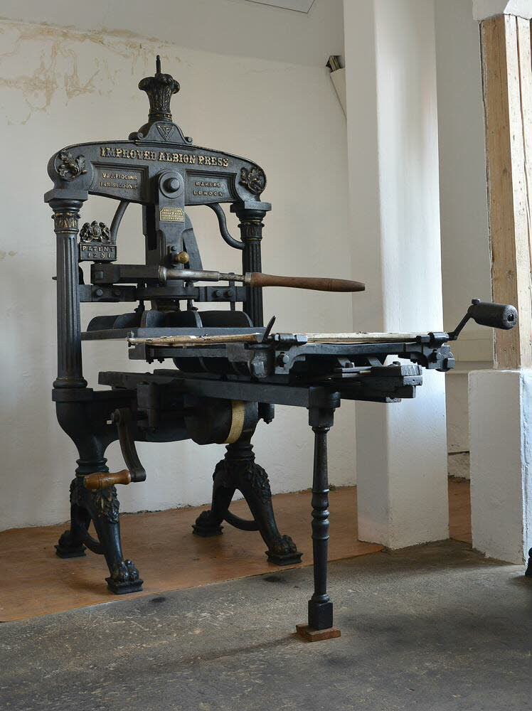 Albion Press (Museum für Druckkunst Leipzig CC BY-NC-ND)