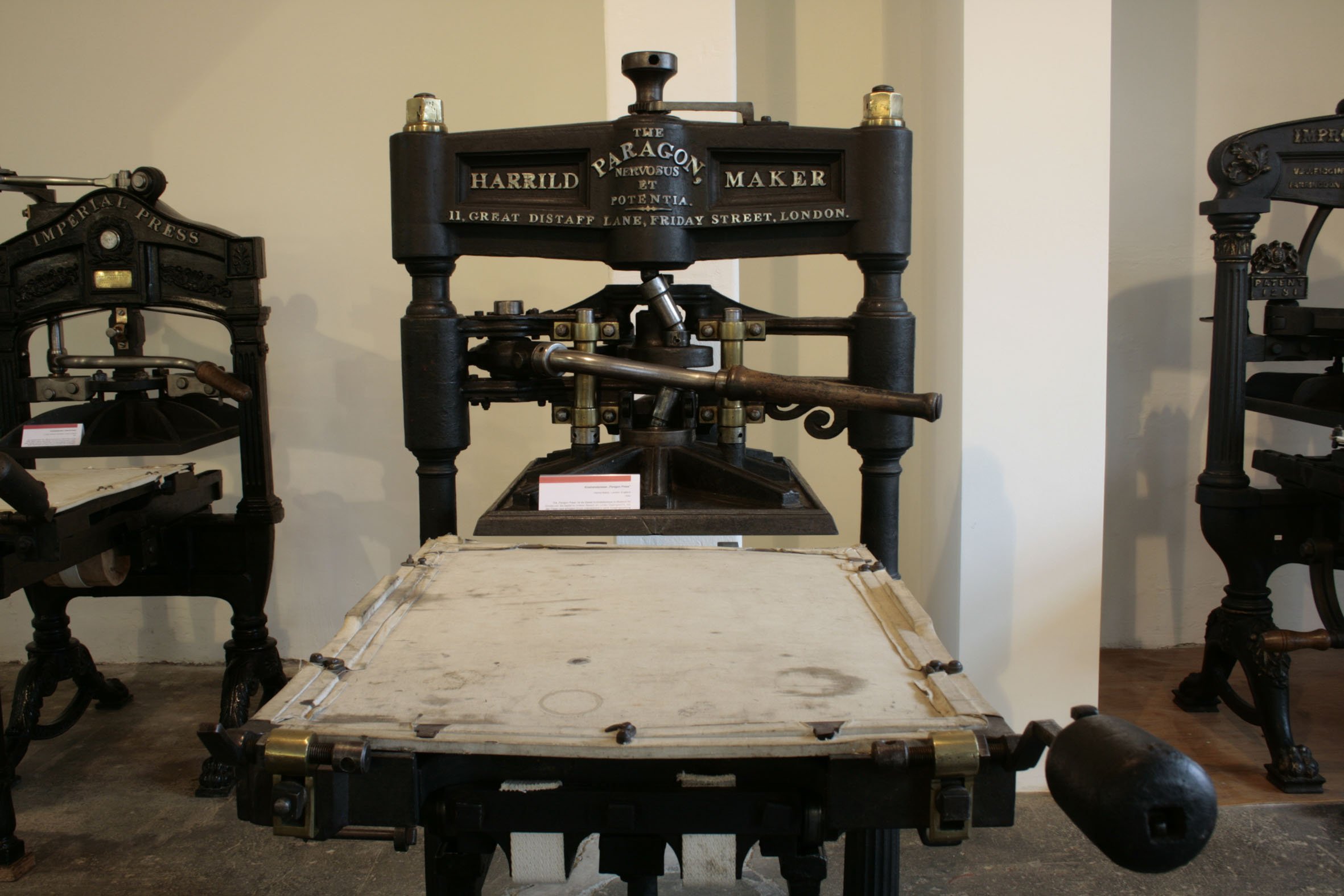 Paragon Press (Museum für Druckkunst Leipzig CC BY-NC-ND)