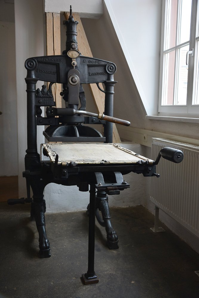 Albion Press (Museum für Druckkunst Leipzig CC BY-NC-ND)