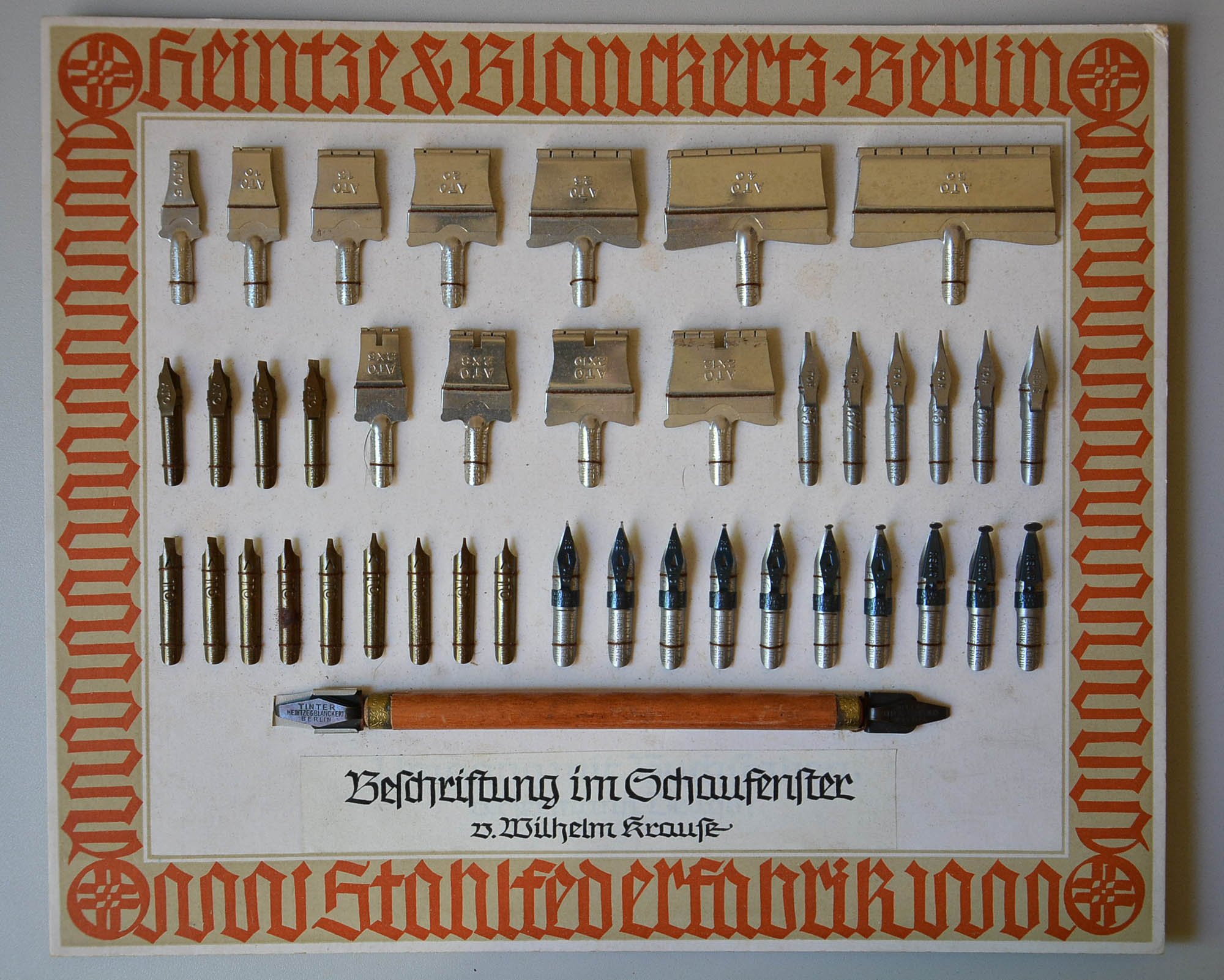 Schreibfedern (Museum für Druckkunst Leipzig CC BY-NC-SA)