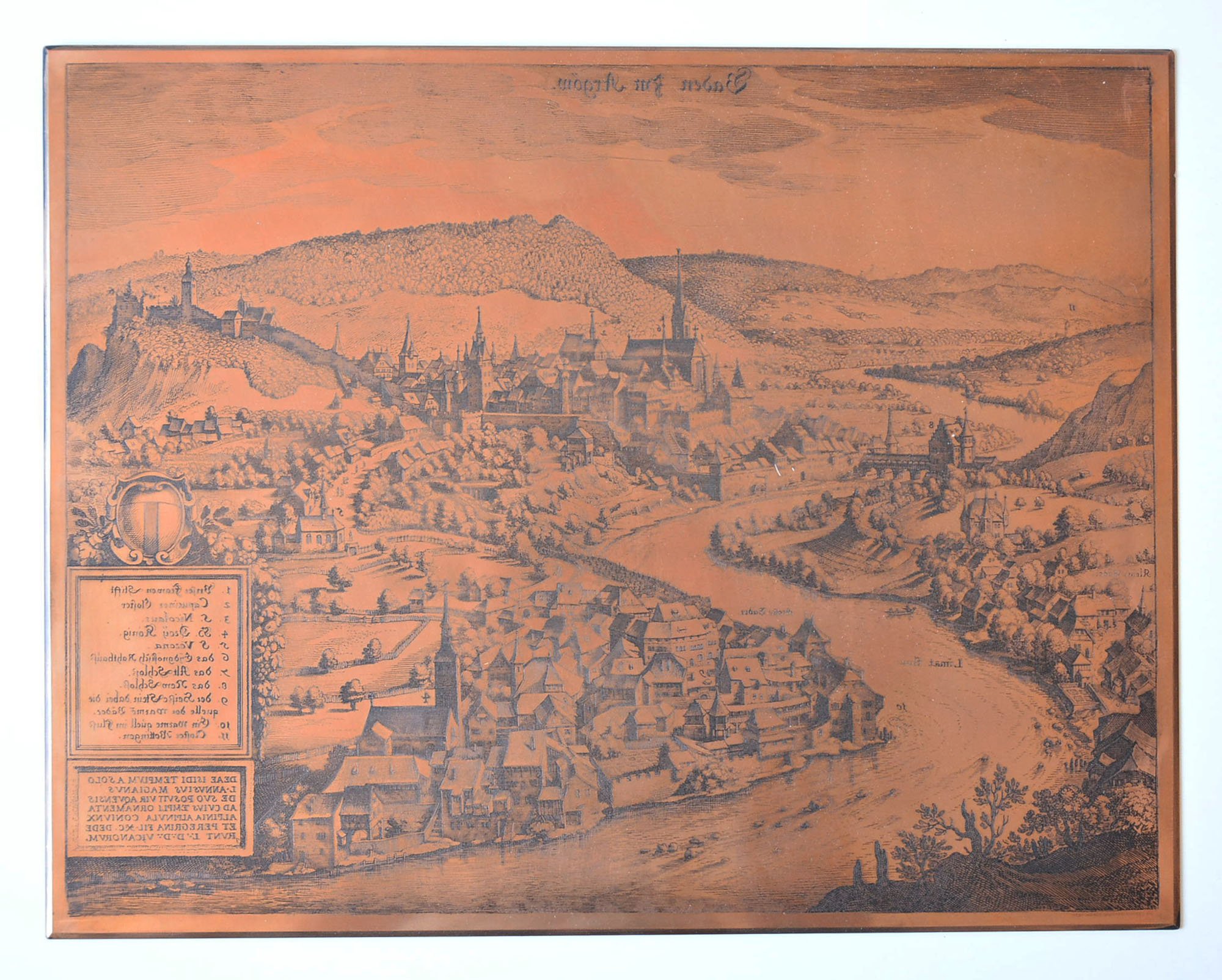 Kupferdruckplatte (Museum für Druckkunst Leipzig CC BY-NC-SA)