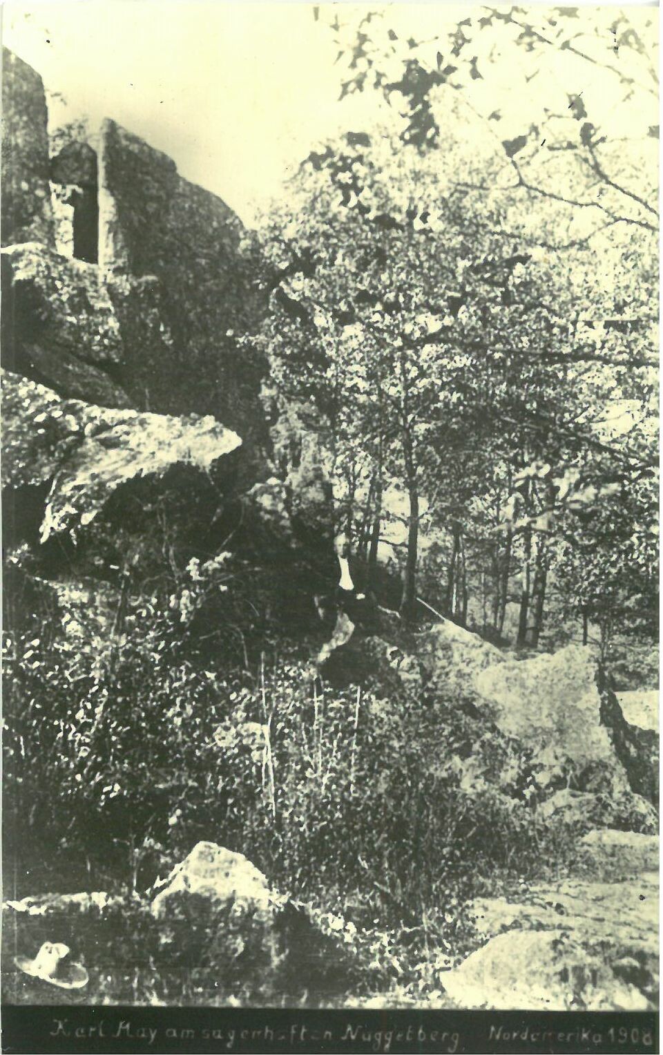 Karl May am sagenhaften Nuggetberge, Nordamerika 1908 (Karl-May-Museum gGmbH RR-R)