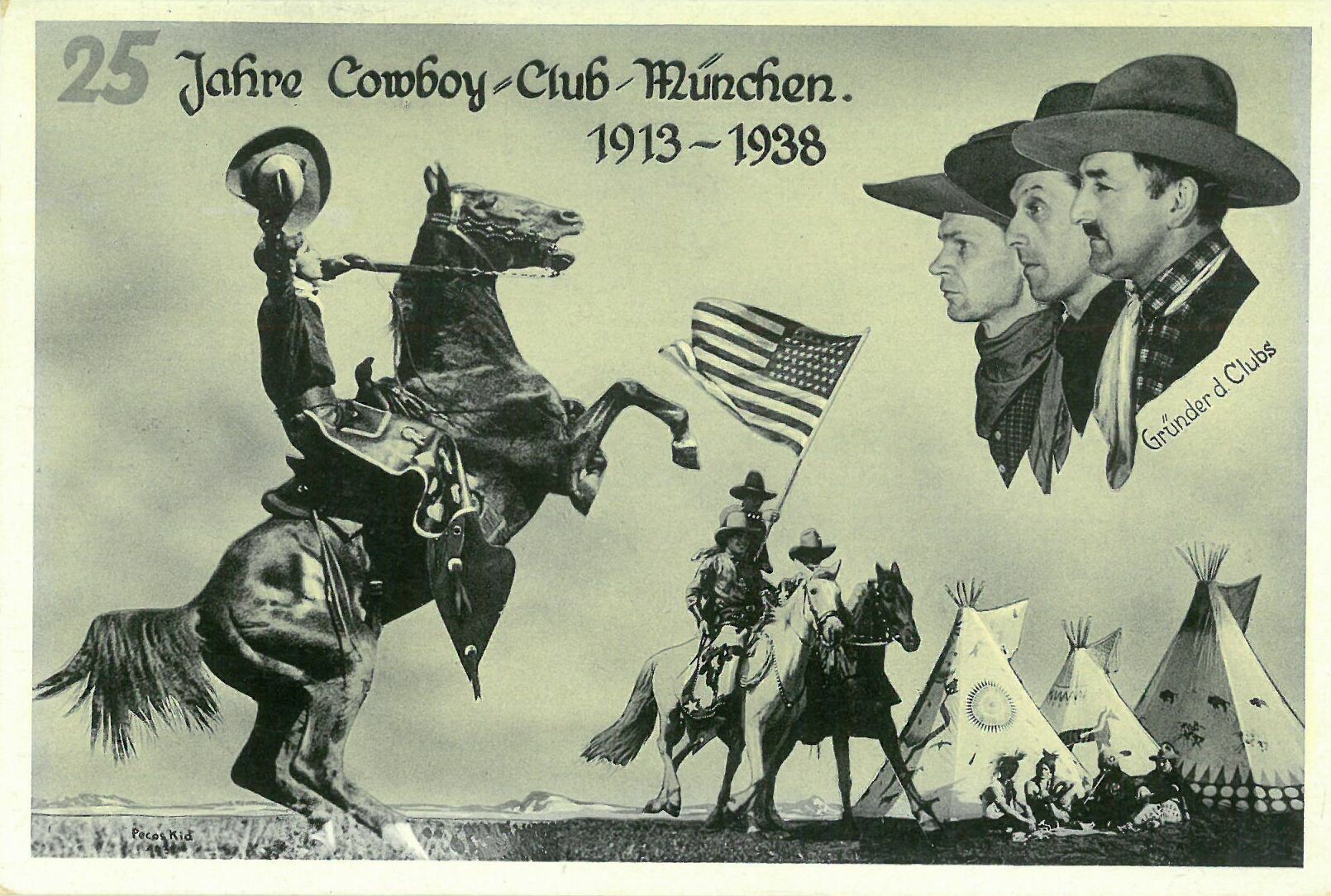 25 Jahre Cowboy-Club-München; beschrieben (Karl-May-Museum gGmbH RR-R)