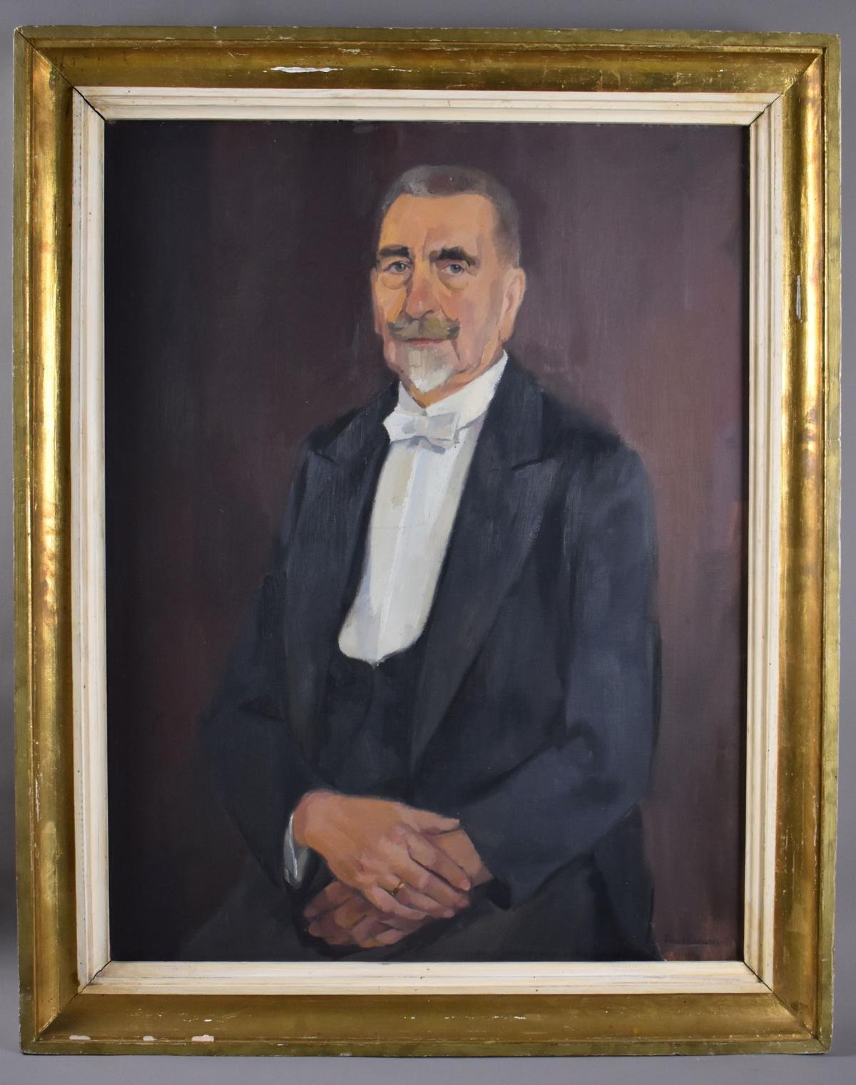 Porträt des Bürgermeisters Camillo Gocht (Heimatmuseum Ebersbach-Neugersdorf CC BY-NC-SA)