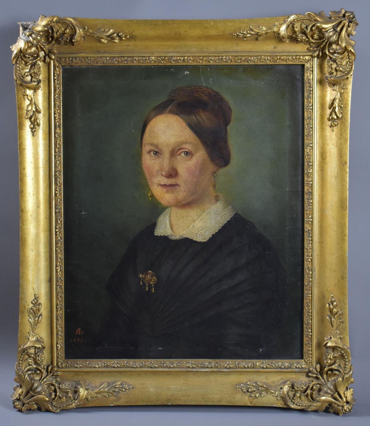 Porträt Chr. Luise Henke (Heimatmuseum Ebersbach-Neugersdorf CC BY-NC-SA)