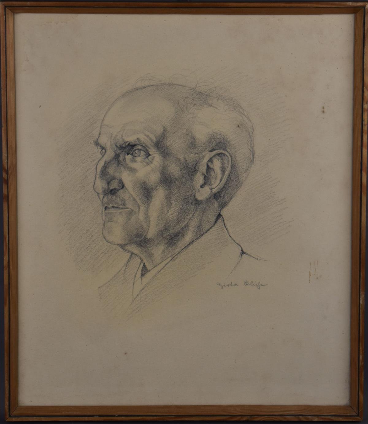 Porträt eines unbekannten Herren (Heimatmuseum Ebersbach-Neugersdorf CC BY-NC-SA)