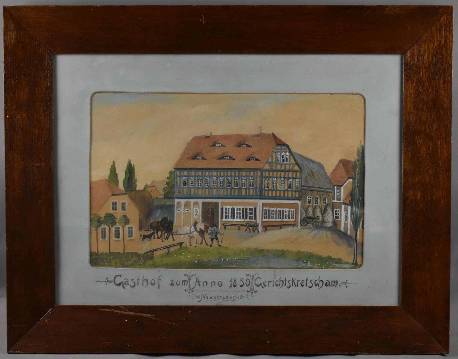 Gasthof zum Gerichtskretscham Neugersdorf (Heimatmuseum Ebersbach-Neugersdorf CC BY-NC-SA)