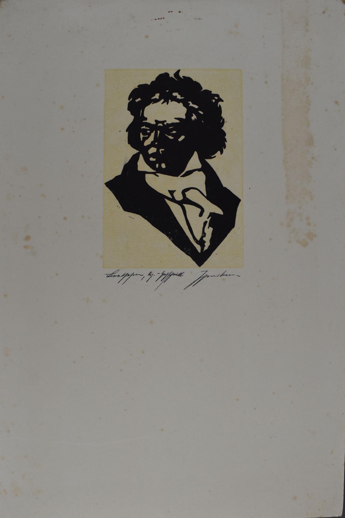 "Beethoven" (Heimatmuseum Ebersbach-Neugersdorf CC BY-NC-SA)