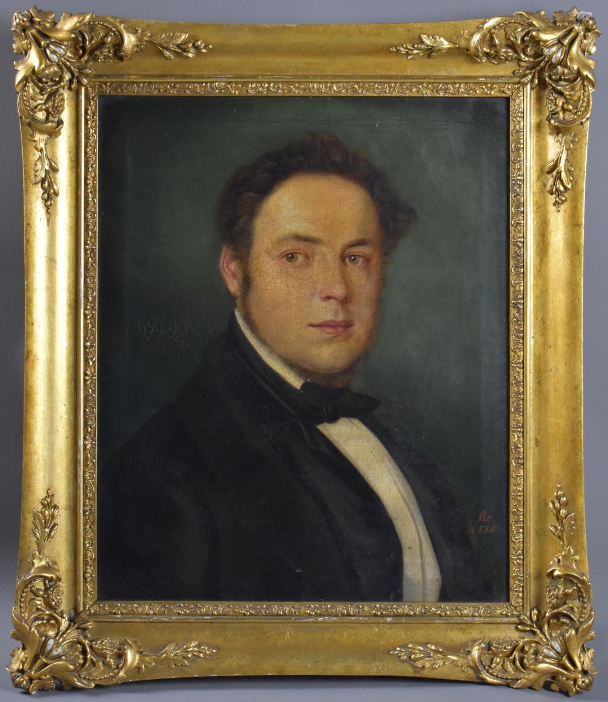 Porträt Chr. Friedrich Henke (Heimatmuseum Ebersbach-Neugersdorf CC BY-NC-SA)