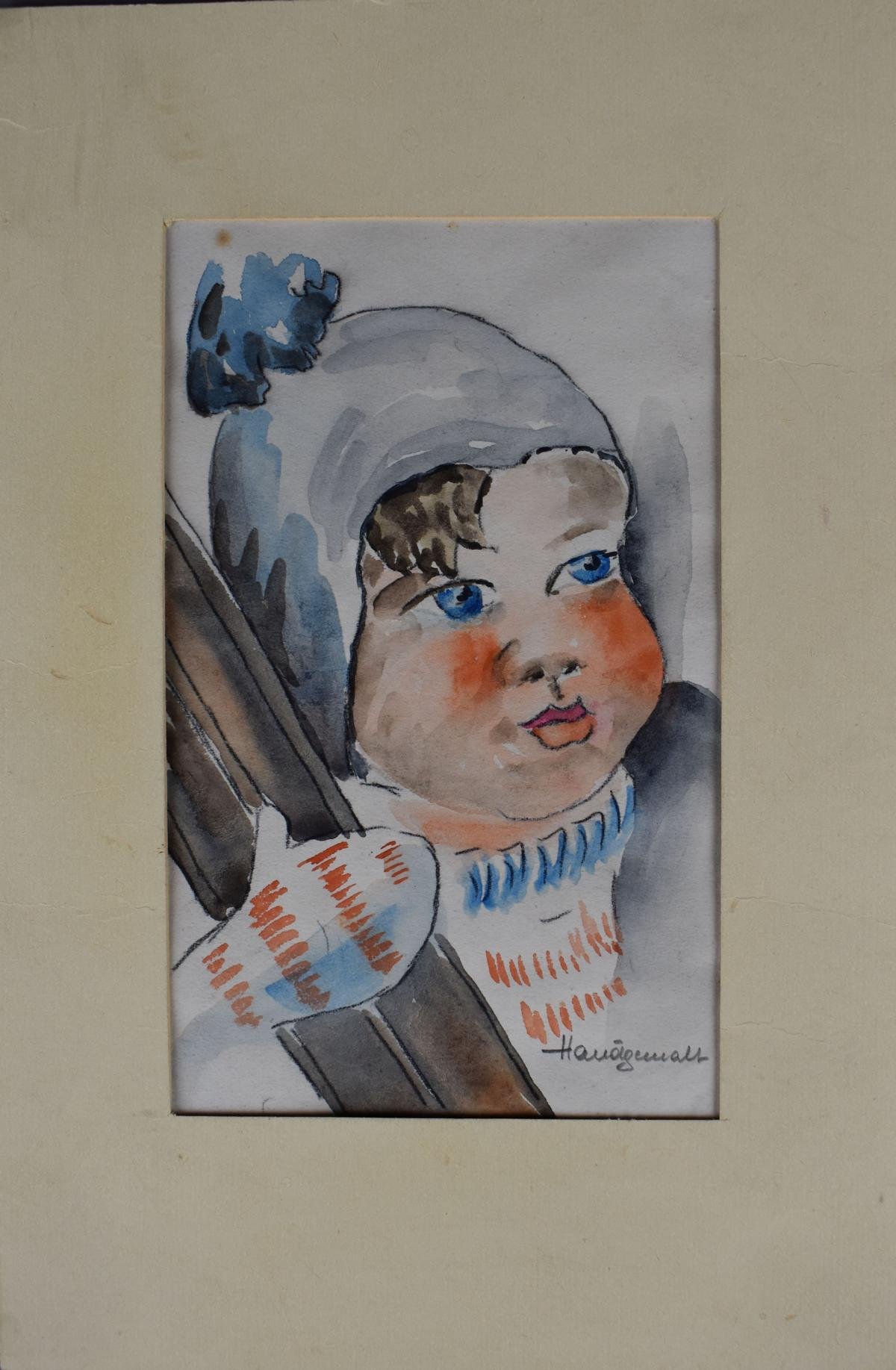 Kinderporträt (Heimatmuseum Ebersbach-Neugersdorf CC BY-NC-SA)