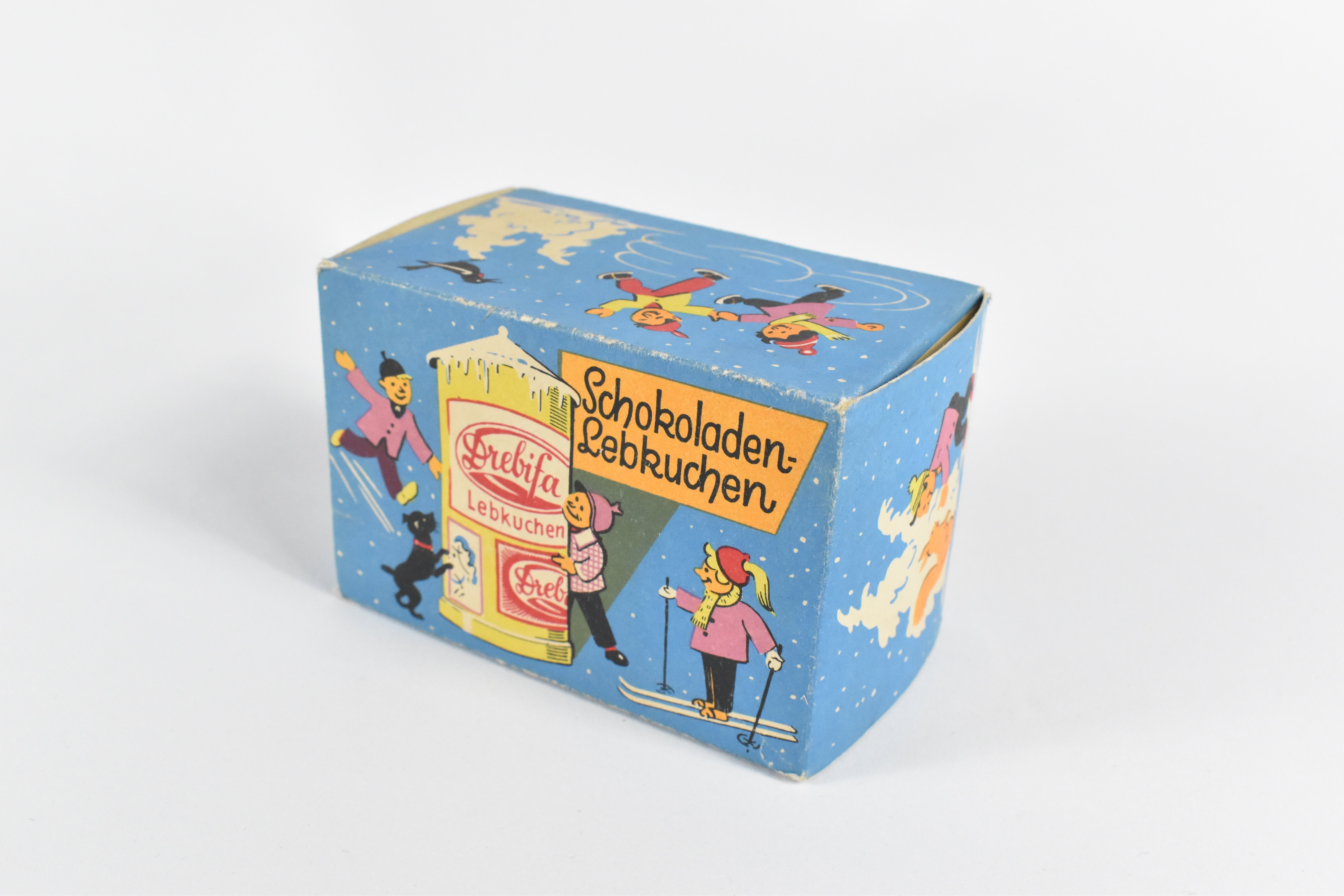 Lebkuchenverpackung - Drebifa Schokoloaden-Lebkuchen (Heimatwelten Zwönitz CC BY-NC-SA)