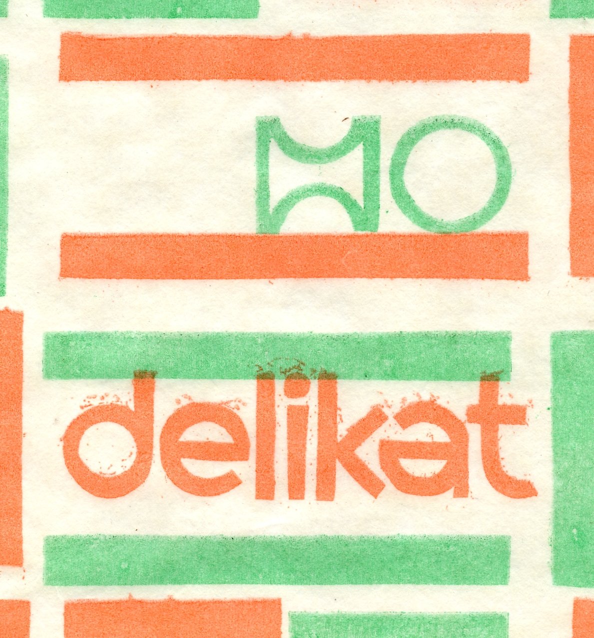 Einschlagpapier "HO - delikat" (Heimatwelten Zwönitz CC BY-NC-SA)